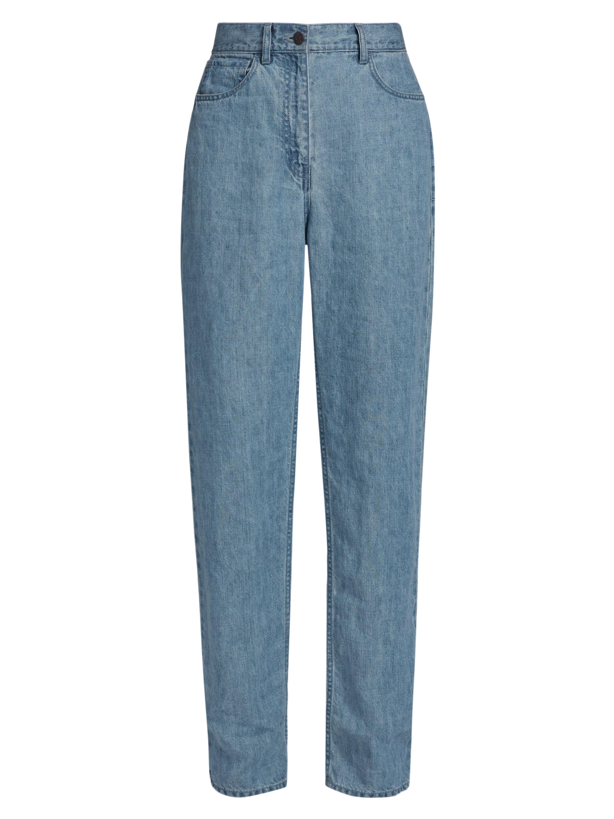 The Row Eglitta Low-Rise Straight Jeans | Saks Fifth Avenue