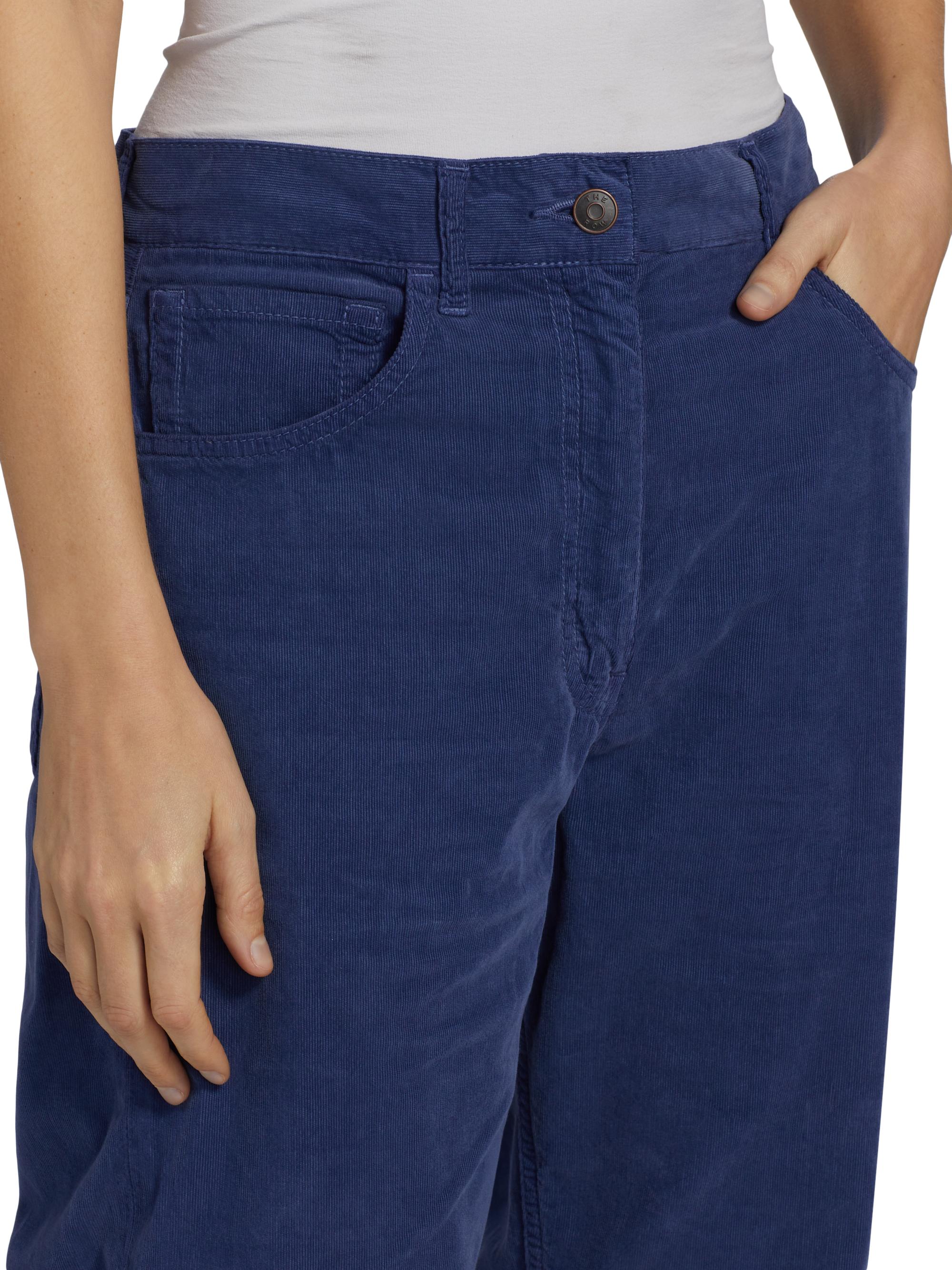 The Row Tarley Cotton Barrel Jeans | Saks Fifth Avenue