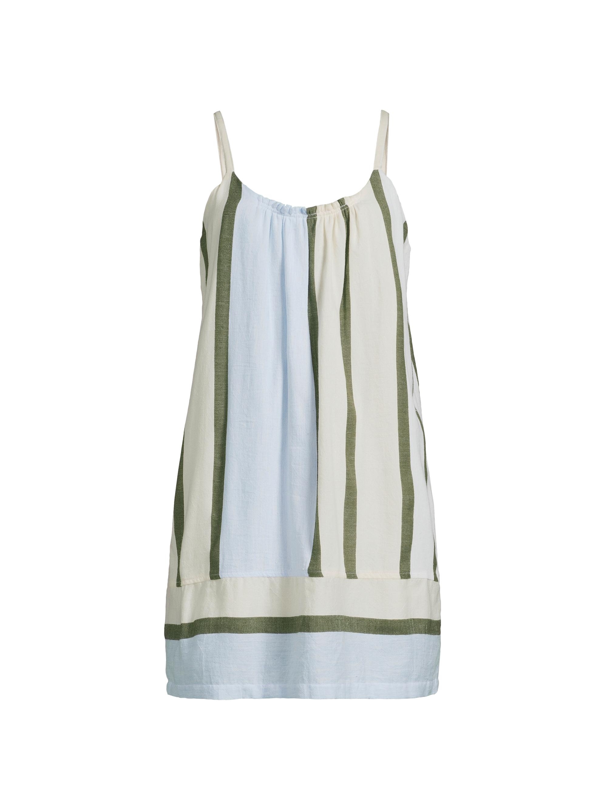lemlem Women's Zina Swing Minidress - Entoto Sage