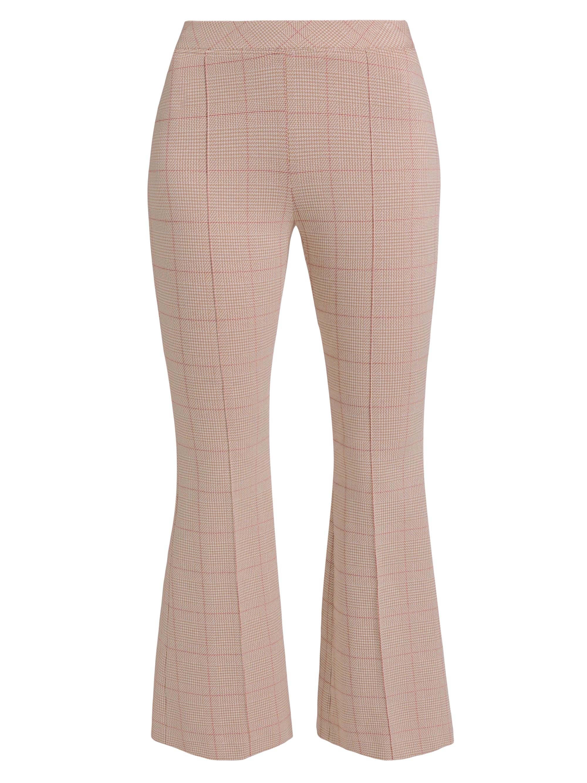 Chloé Houndstooth Wool-Blend Tweed Wide-Leg Pants | Saks