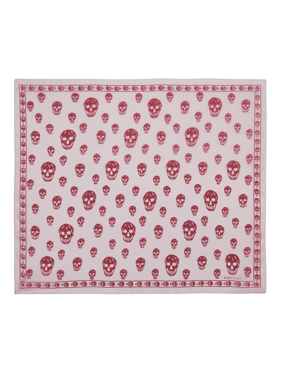McQueen Silk Skull Scarf | Saks Fifth Avenue