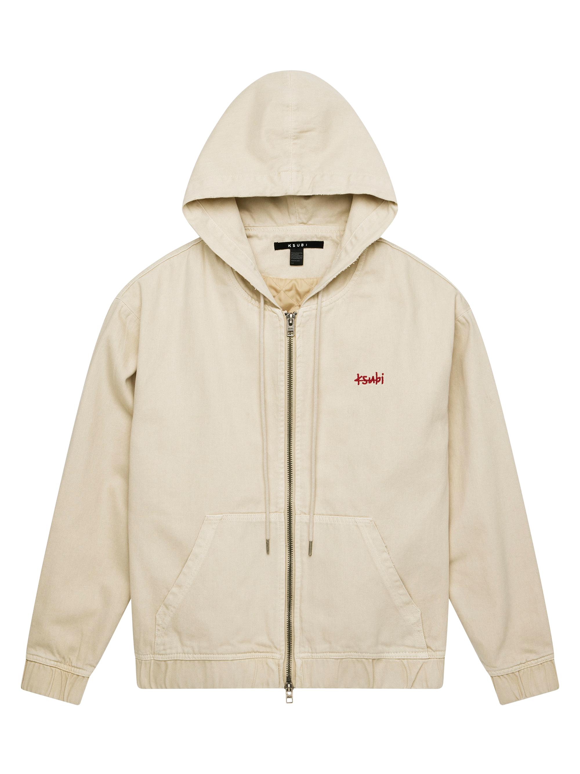 ミュージシャン buddix Logo Hoodie Beige L Retro Logo Hoodie