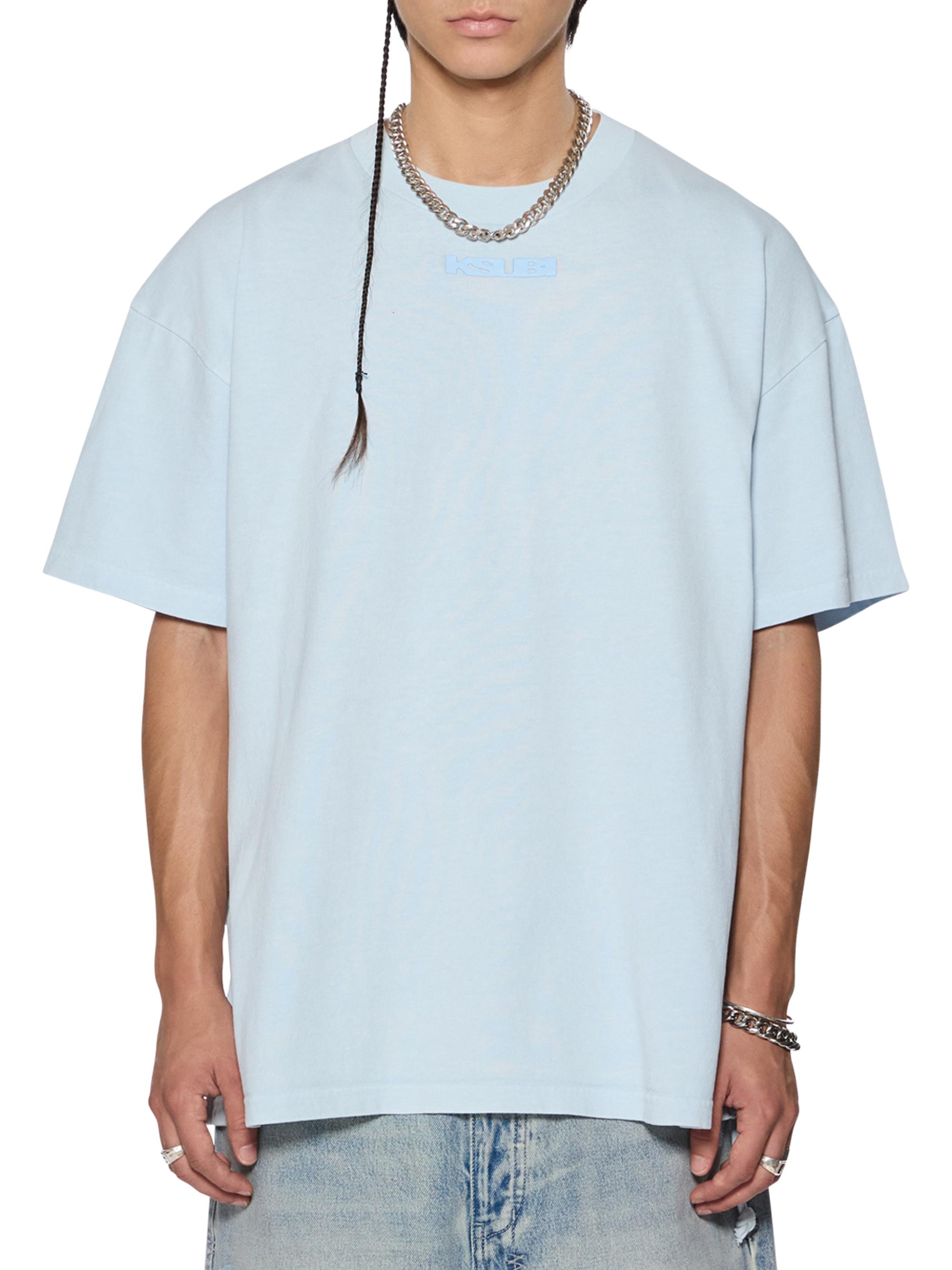 Ksubi Men's Sott Ekcess Logo Cotton Jersey T-Shirt - Blue