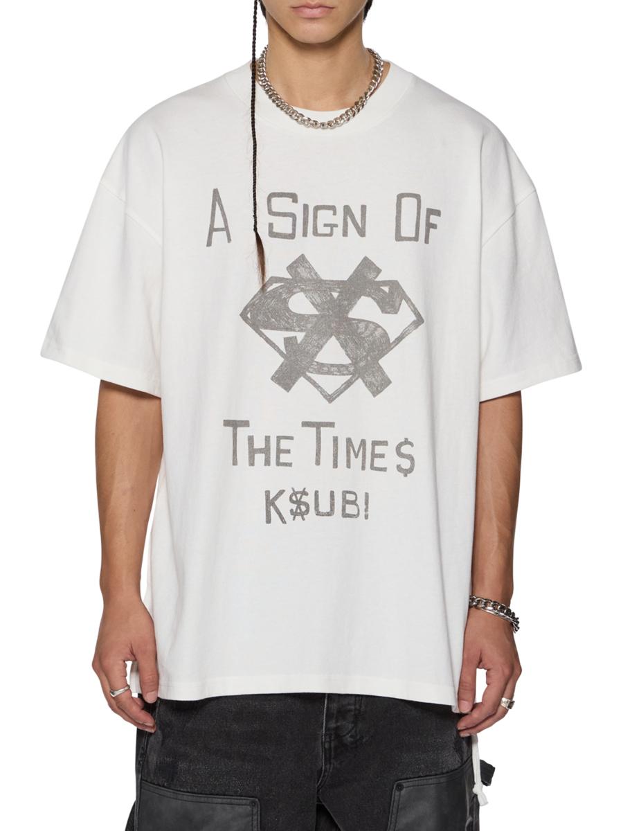 ◆KSUBI◆ Kickstart Ekcess SS Tee 半袖Tシャツ ロゴ Ksubi Kickstart Ekcess Tee - Charcoal – Kith