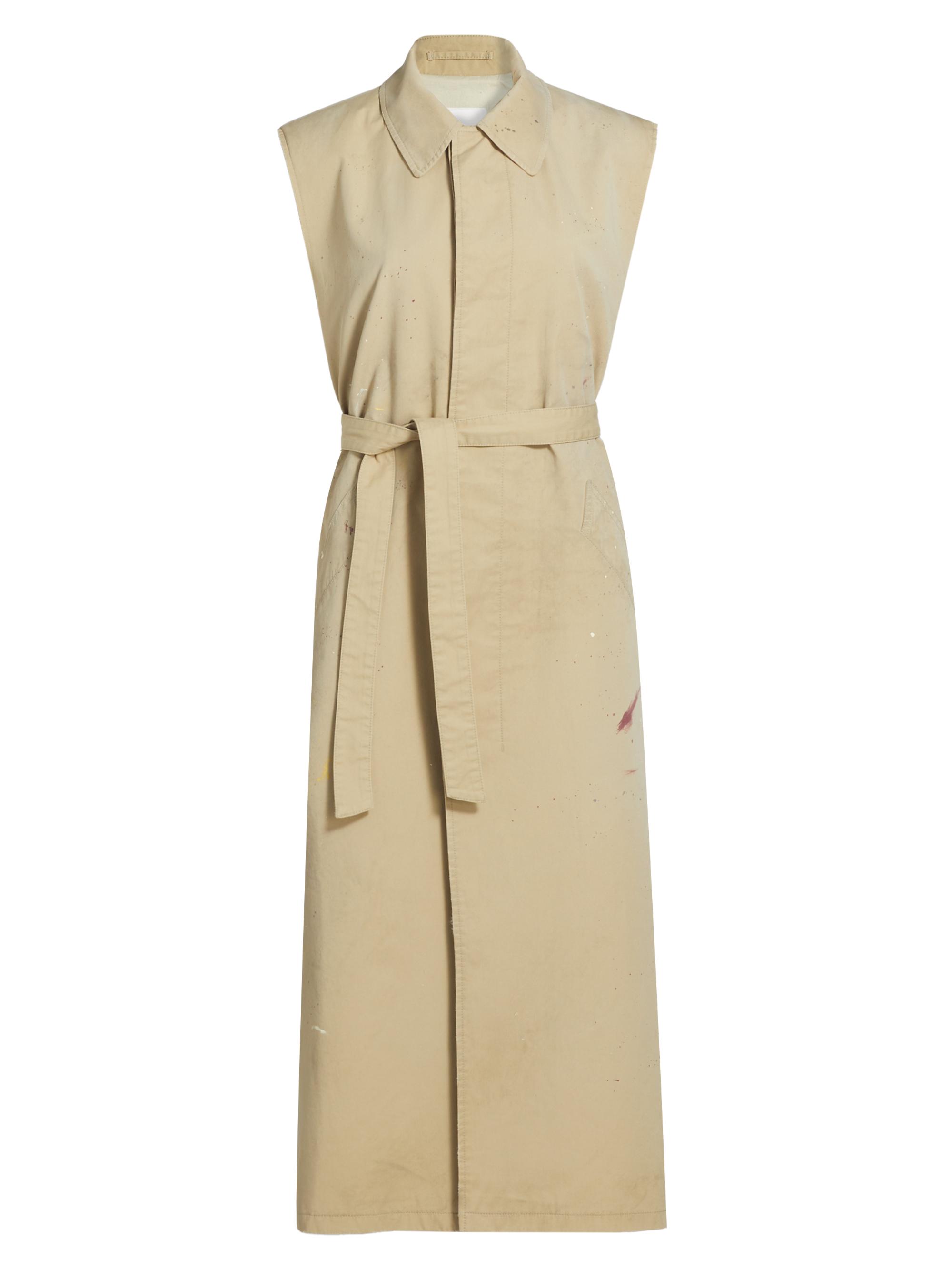 MM6 Maison Margiela Women's Trench Belted Vest - Beige