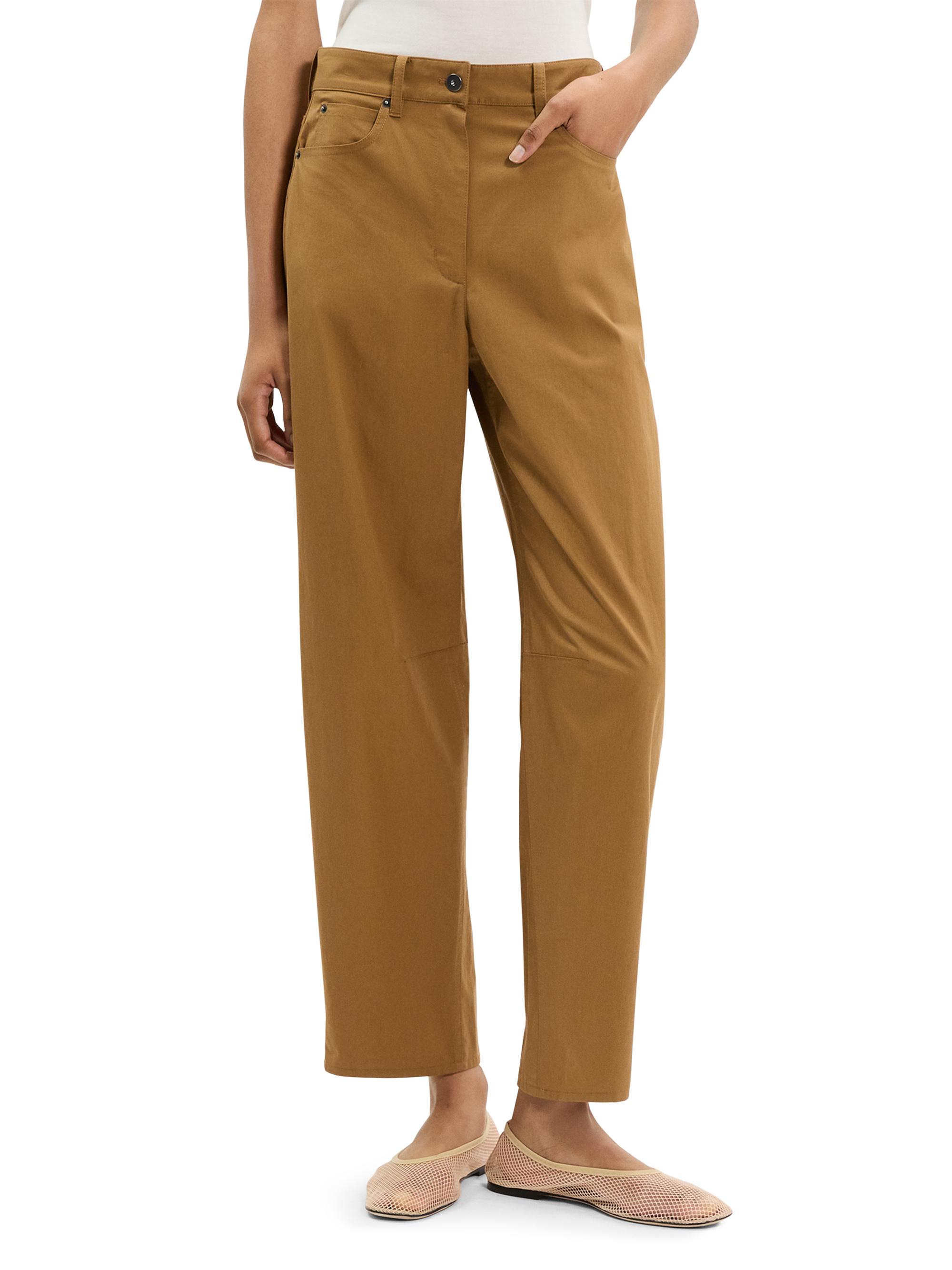 Theory Chino Drop Curve Pants | Saks Fifth Avenue