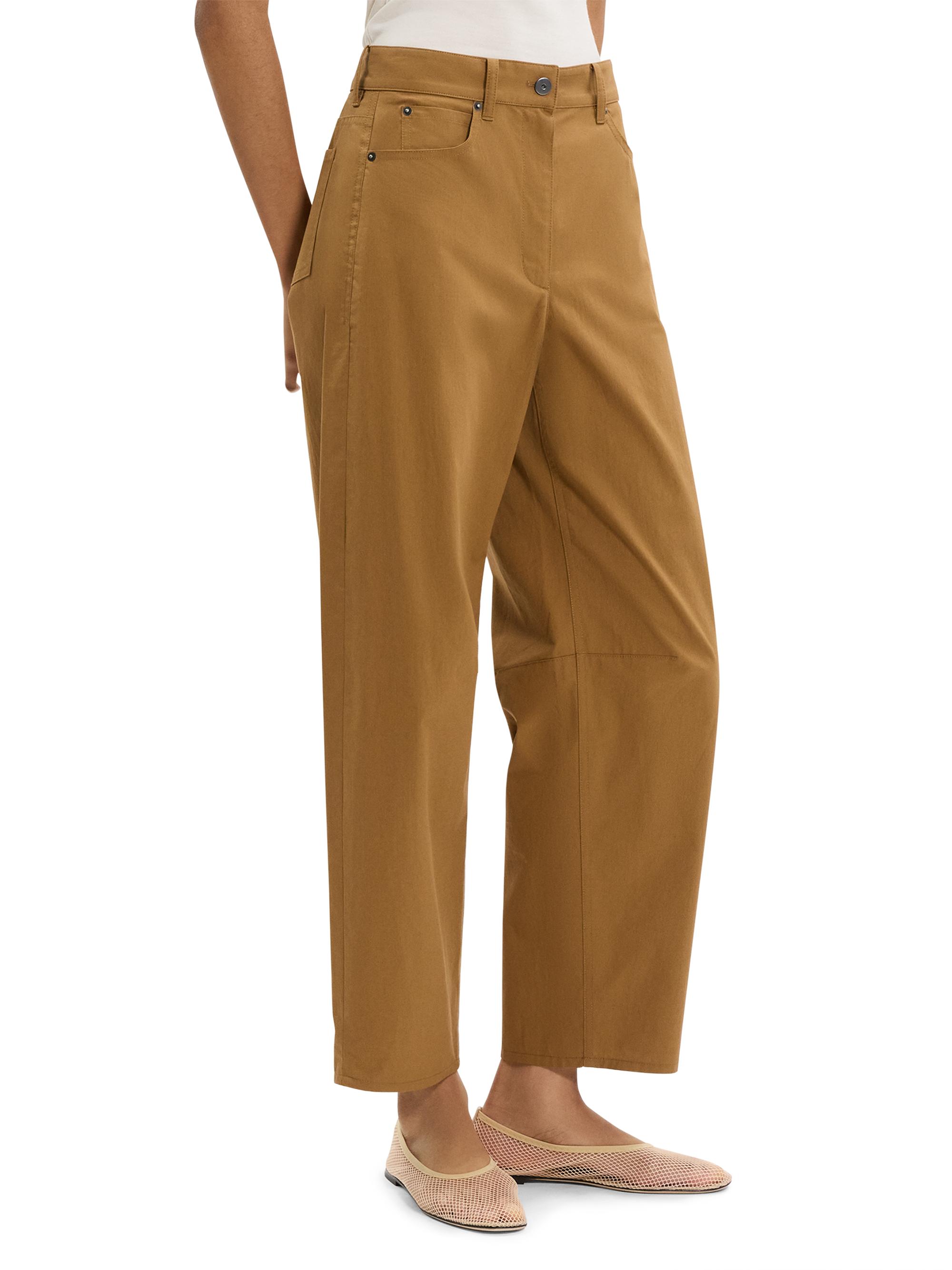 Theory Chino Drop Curve Pants | Saks Fifth Avenue