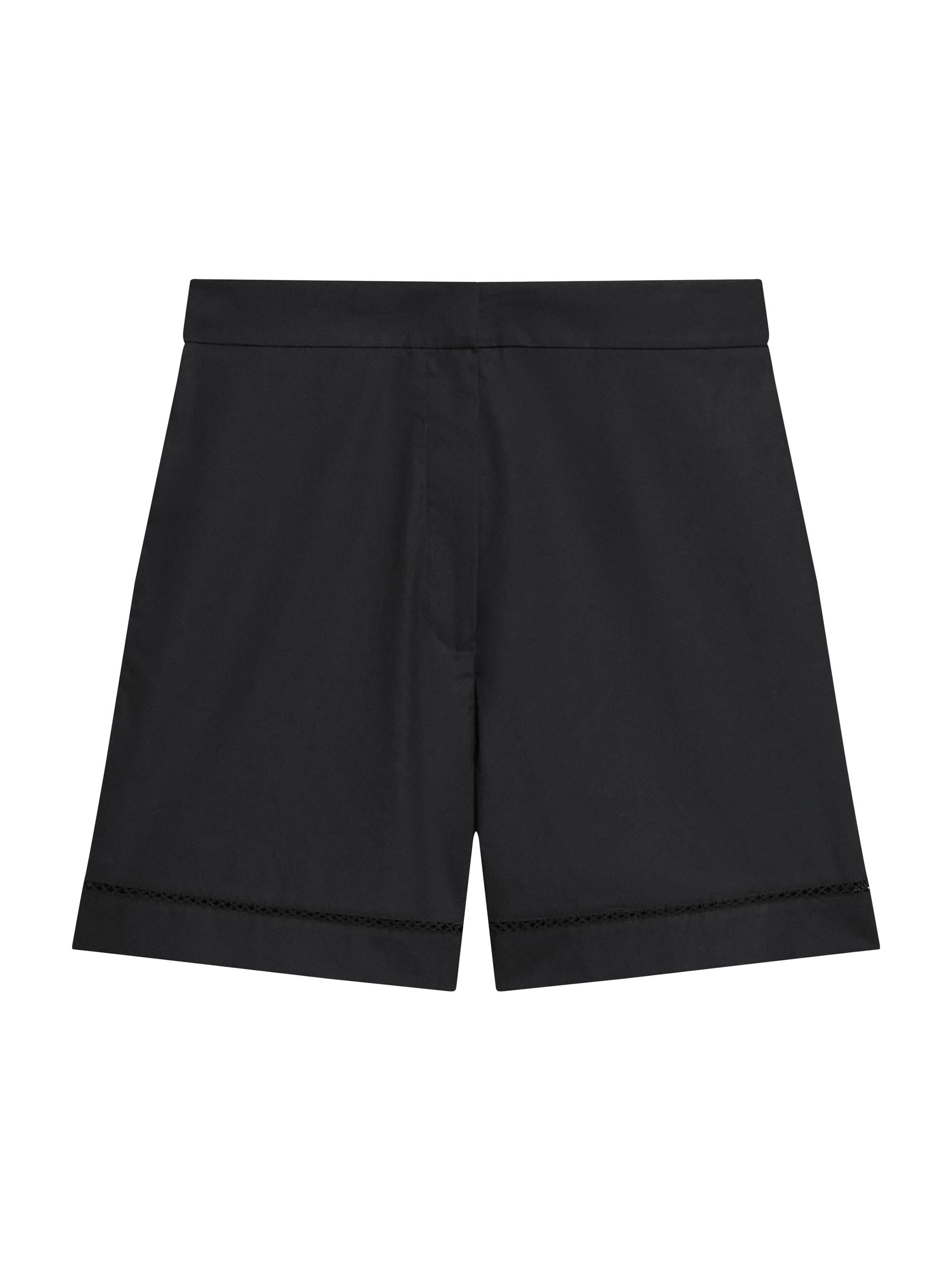 Spanx Polished Stretch-Cotton Shorts | Saks Fifth Avenue