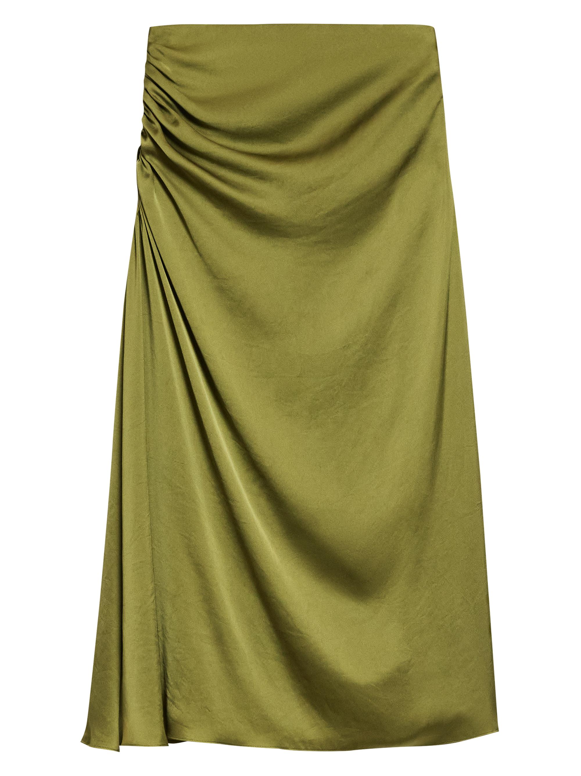 Theory A-Line Satin Maxi Skirt | Saks Fifth Avenue