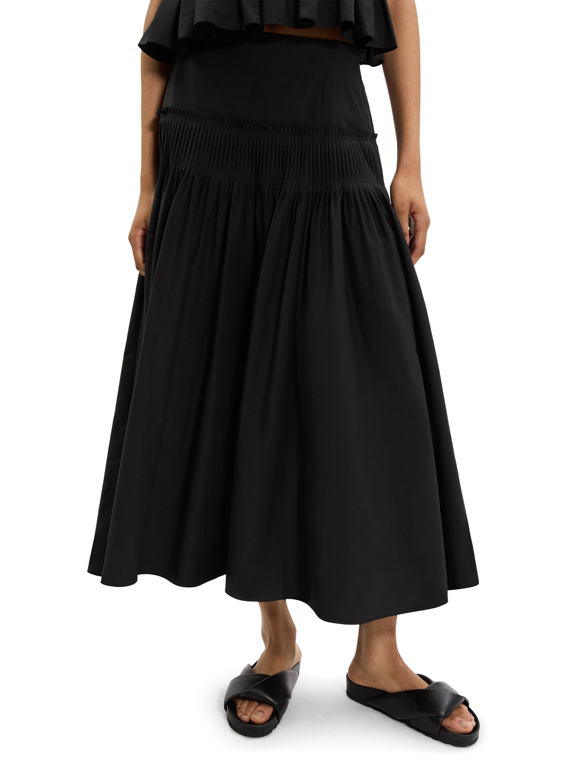 Theory Accordion Midi-Skirt | Saks Fifth Avenue