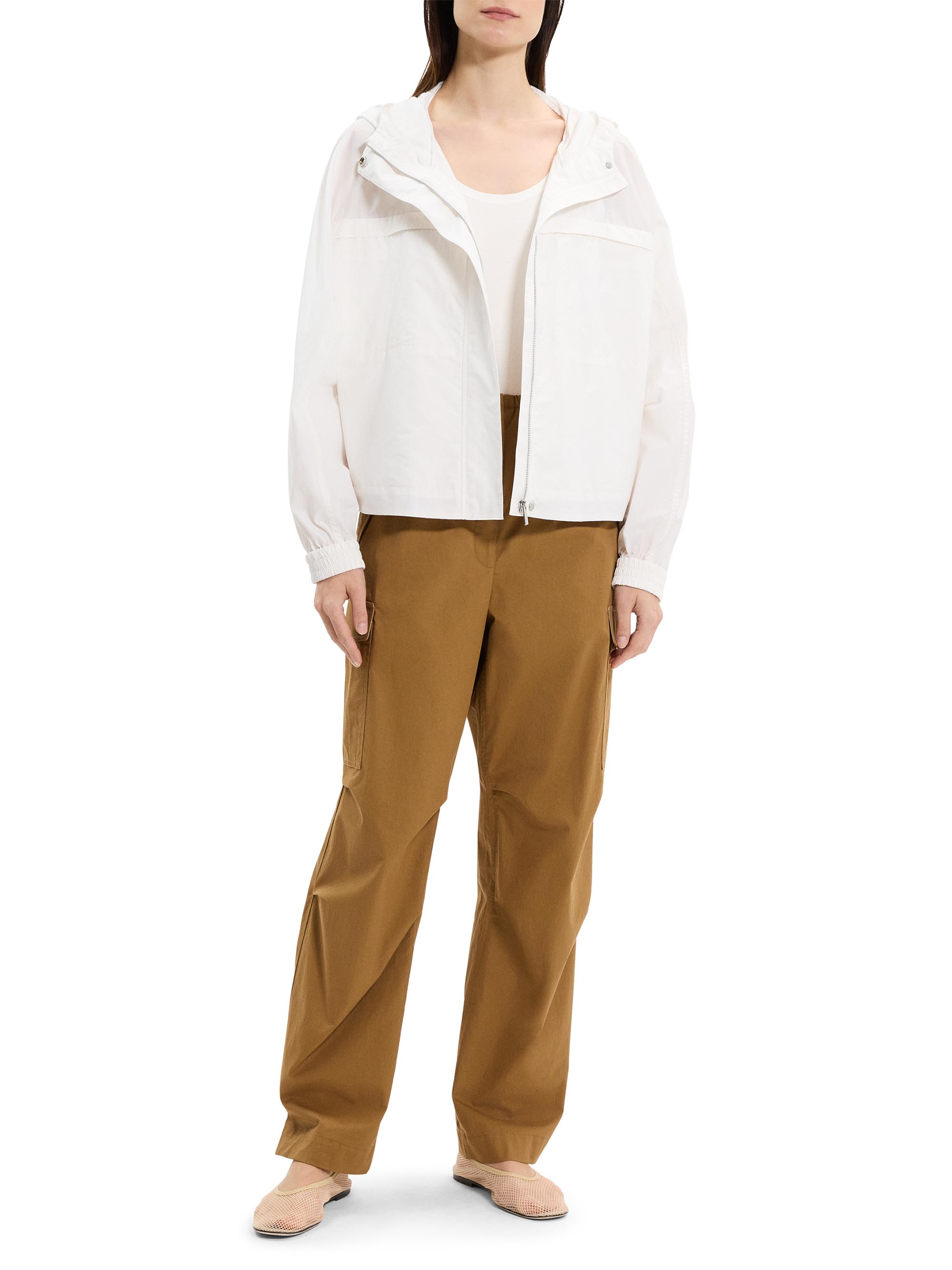 Theory Gathered Hooded Jacket | Saks Fifth Avenue