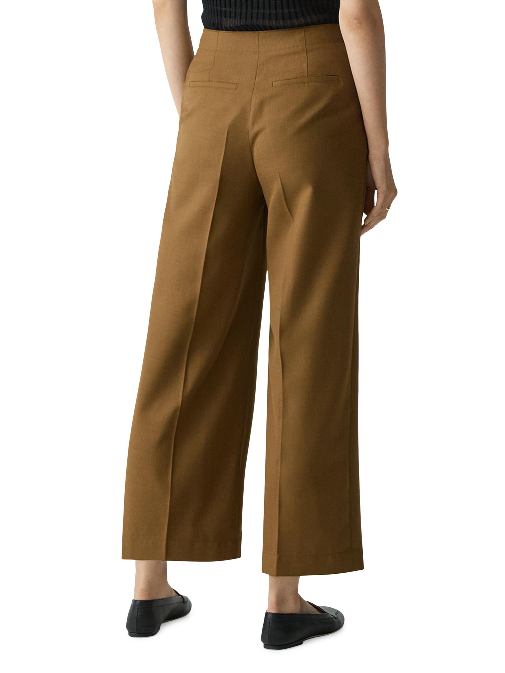 Theory City Twill Deep Pleat Pants | Saks Fifth Avenue