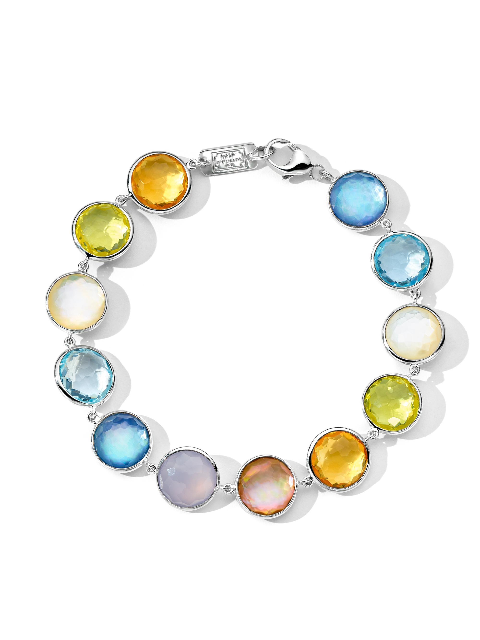 Ippolita Women's Lollipop Wildflower Sterling Silver & Multi-Stone Bracelet - Silver Wildflower