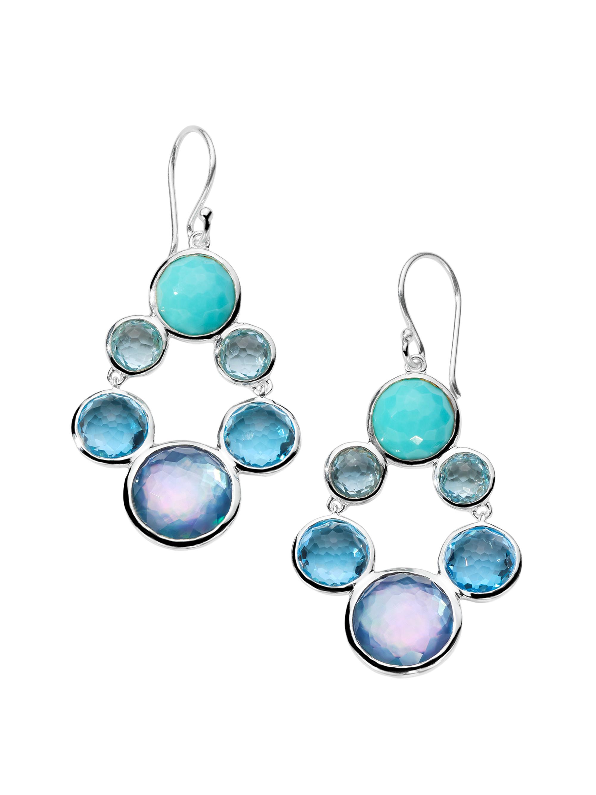 Ippolita Women's Lollipop Lollitini Sterling Silver & Multi-Gemstone Chandelier Earrings - Waterfall