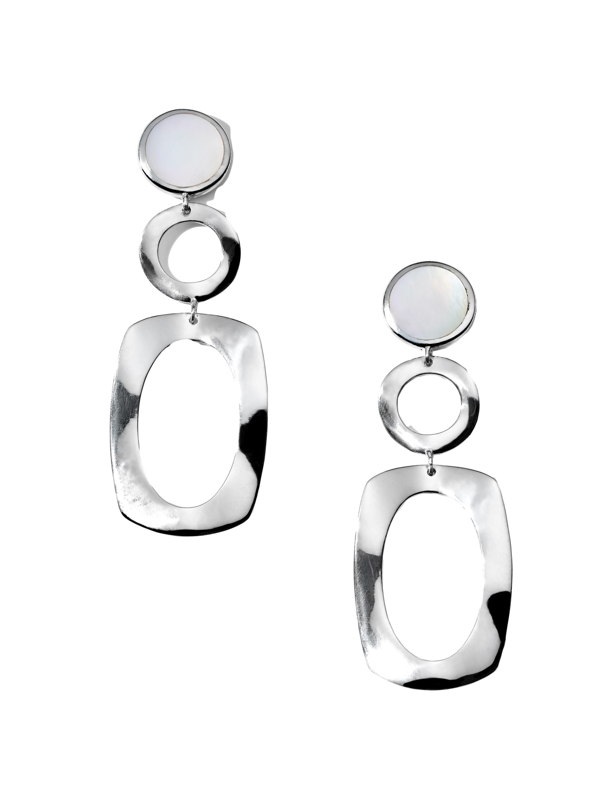 Ippolita Women's Rock Candy Sterling Silver & Mother-Of-Pearl Doublet Drop Earrings - Mother Of Pearl