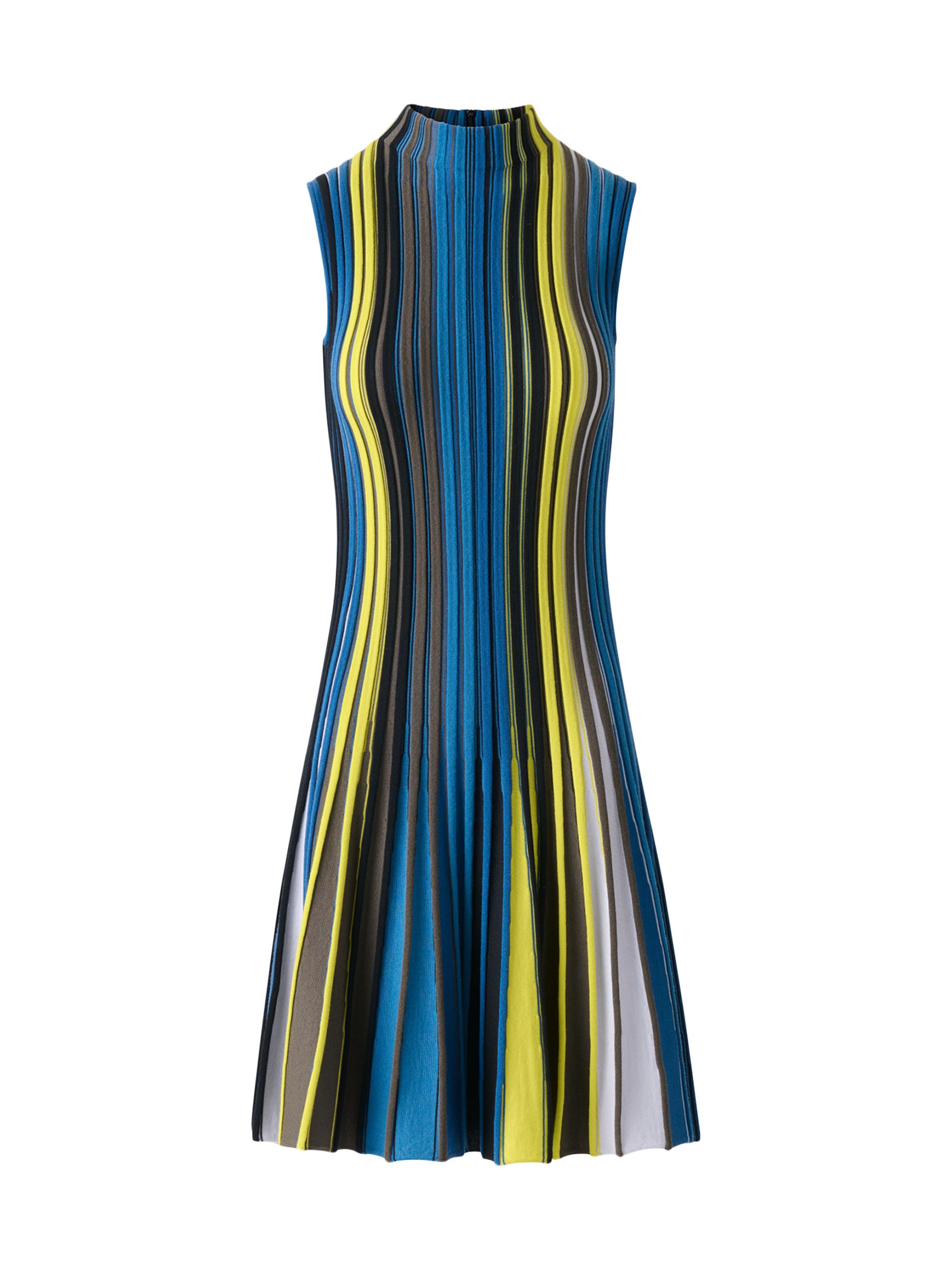 Akris punto Women's Striped Sleeveless Knit Dress