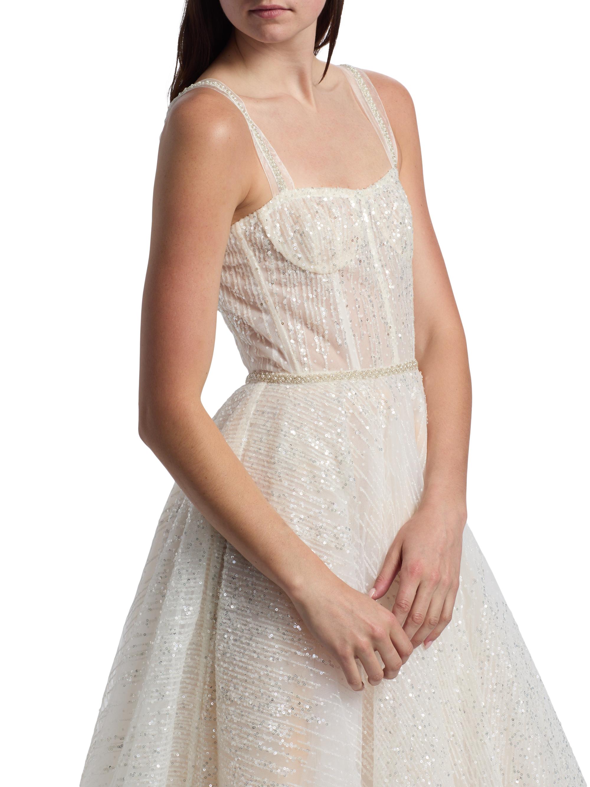 Bronx and Banco Mademoiselle Bridal Midi-Dress | Saks Fifth Avenue