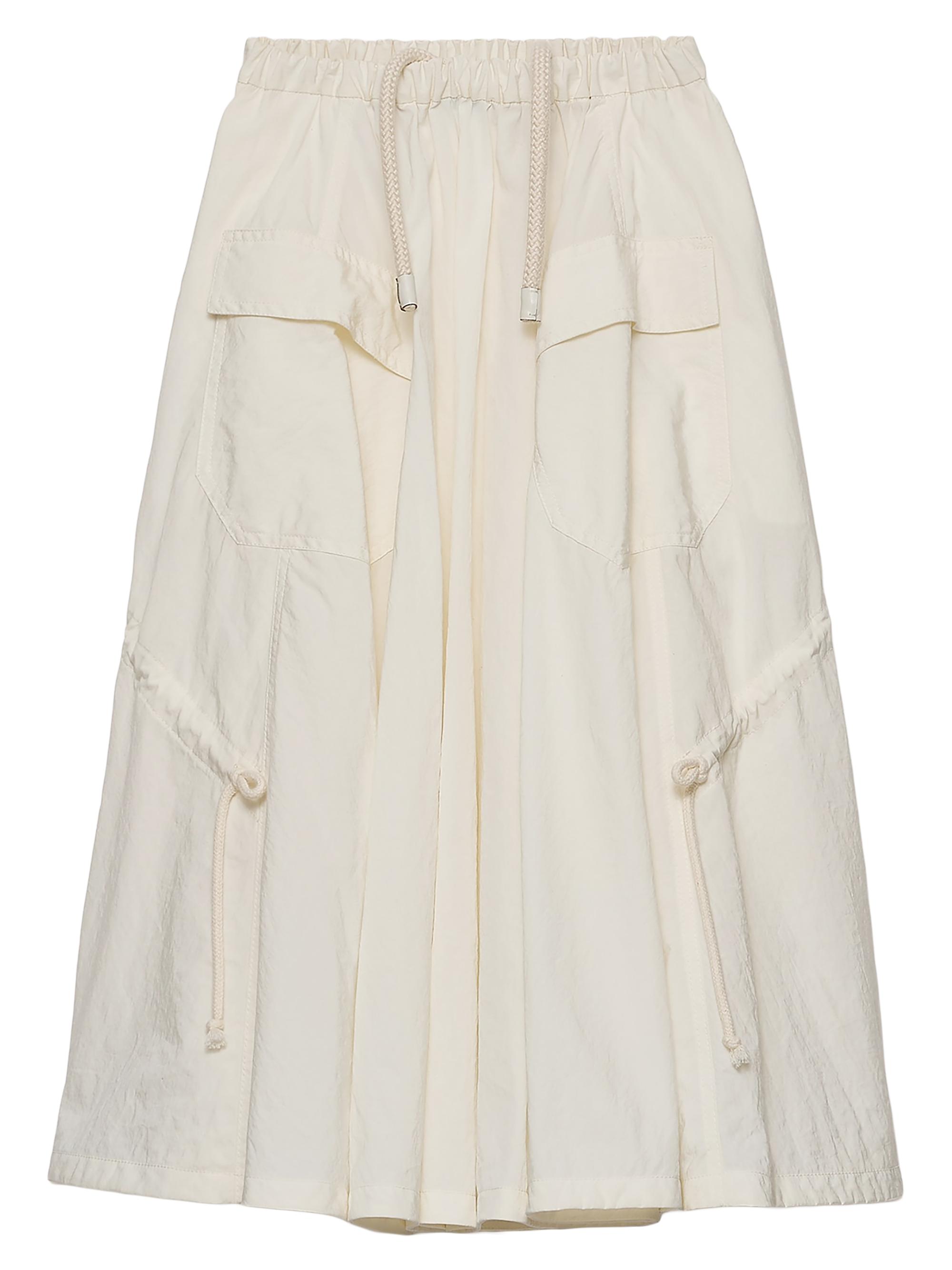 Prada Technical Pongé Skirt | Saks Fifth Avenue