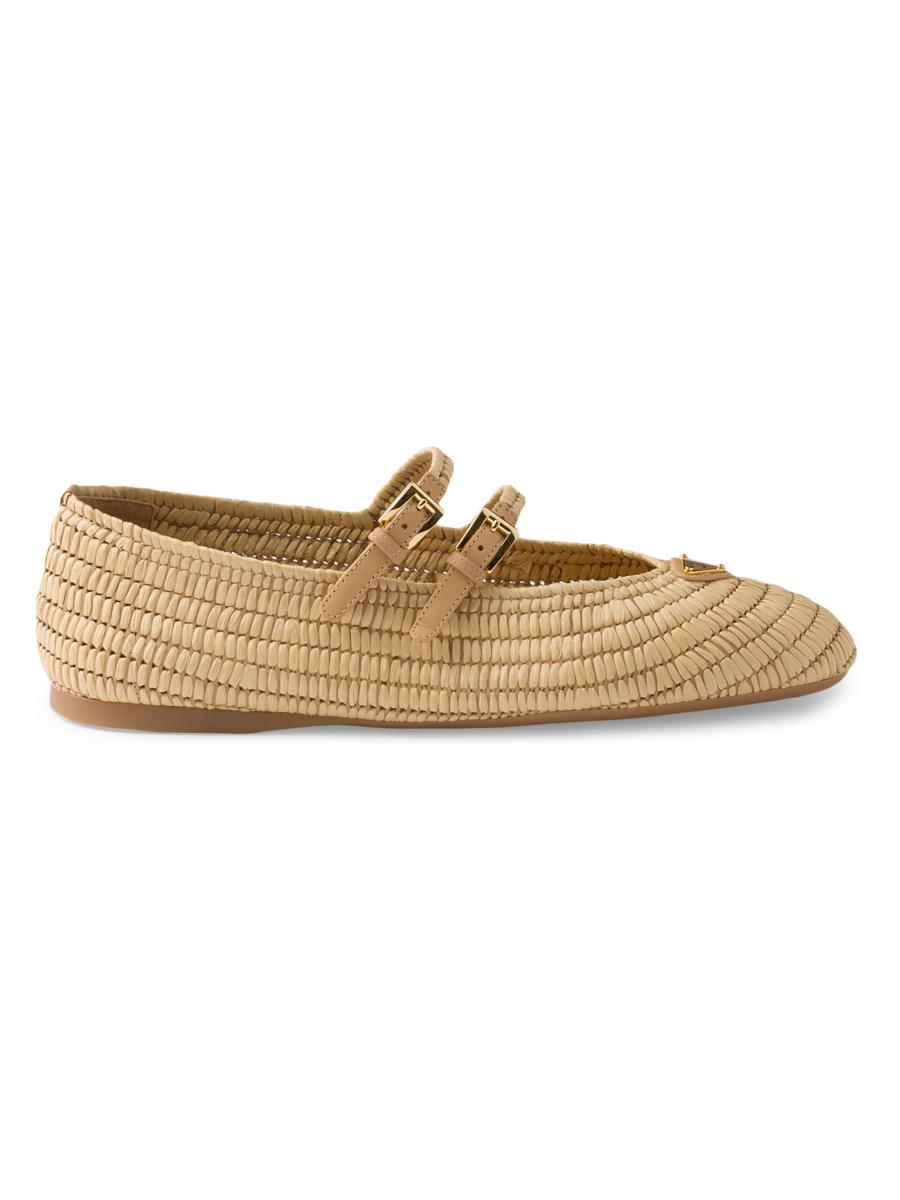 Prada Crochet Ballerinas | Saks Fifth Avenue