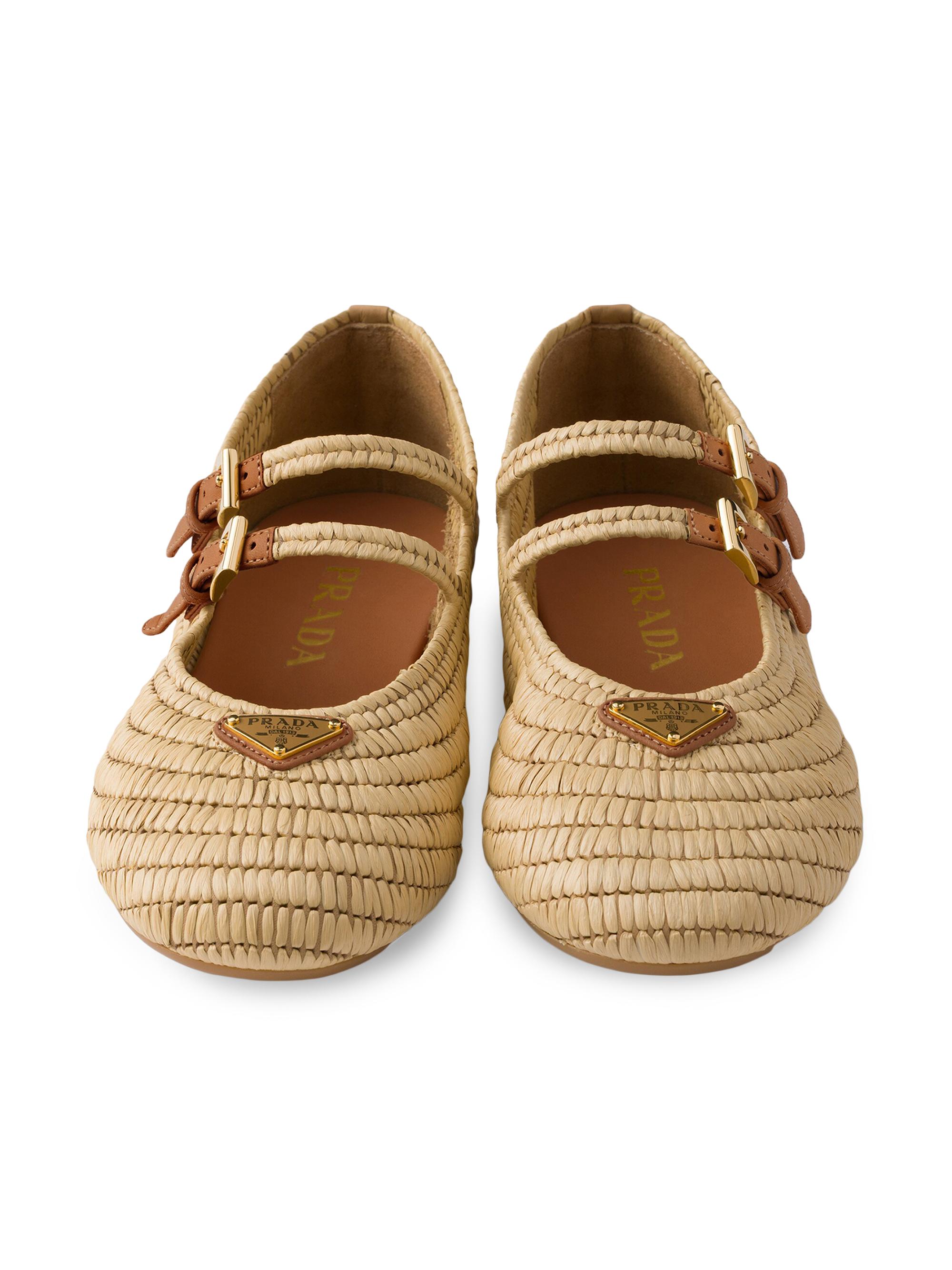 prada ballet shoes flat shoes ＋poro knit Prada Crochet Ballerinas | Saks Fifth Avenue