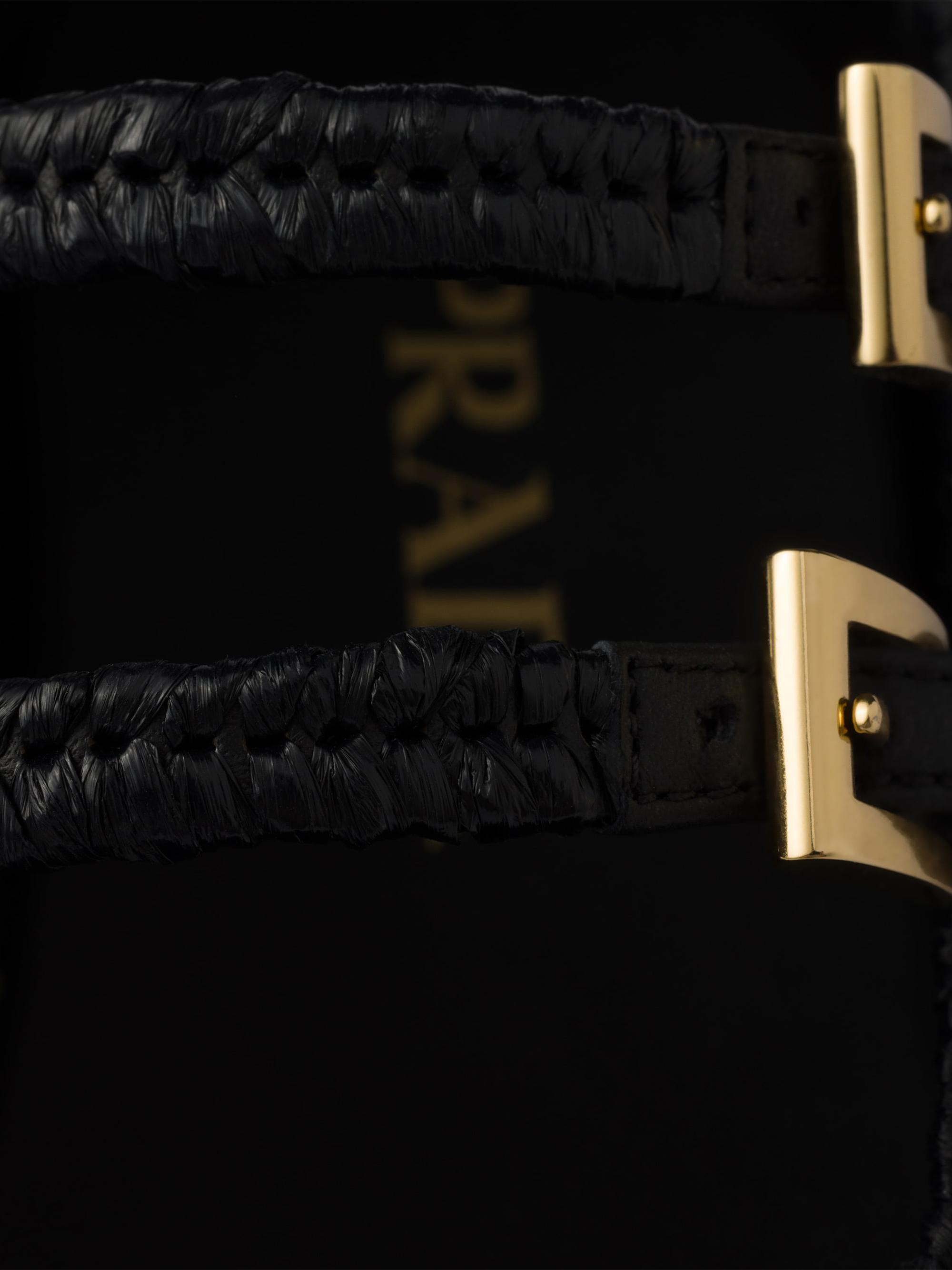 Prada Women's Crochet Ballerinas - Black | Thumbnail 5