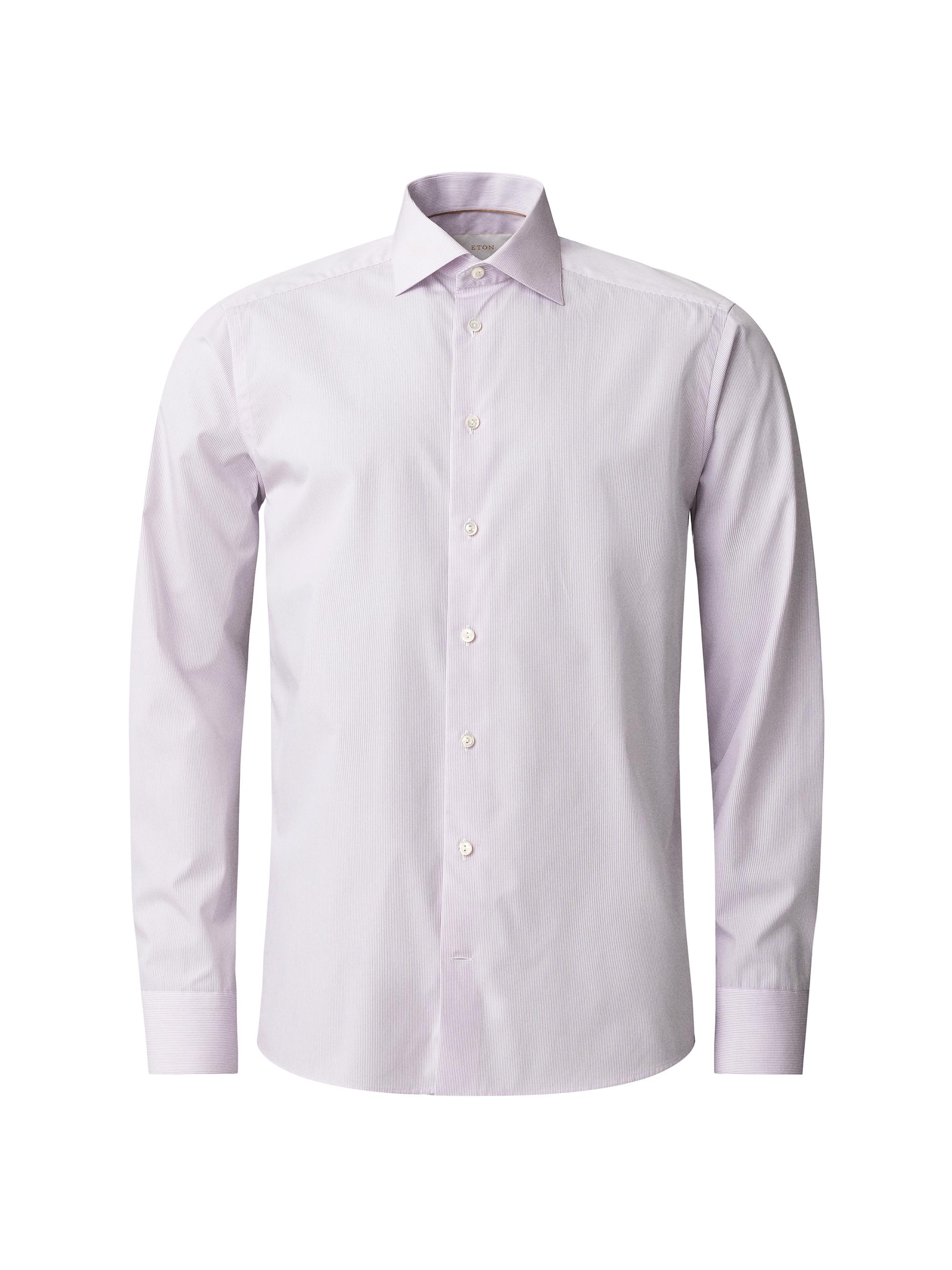 Eton Men's Contemporary-Fit Elevated Stripe Shirt - Pink