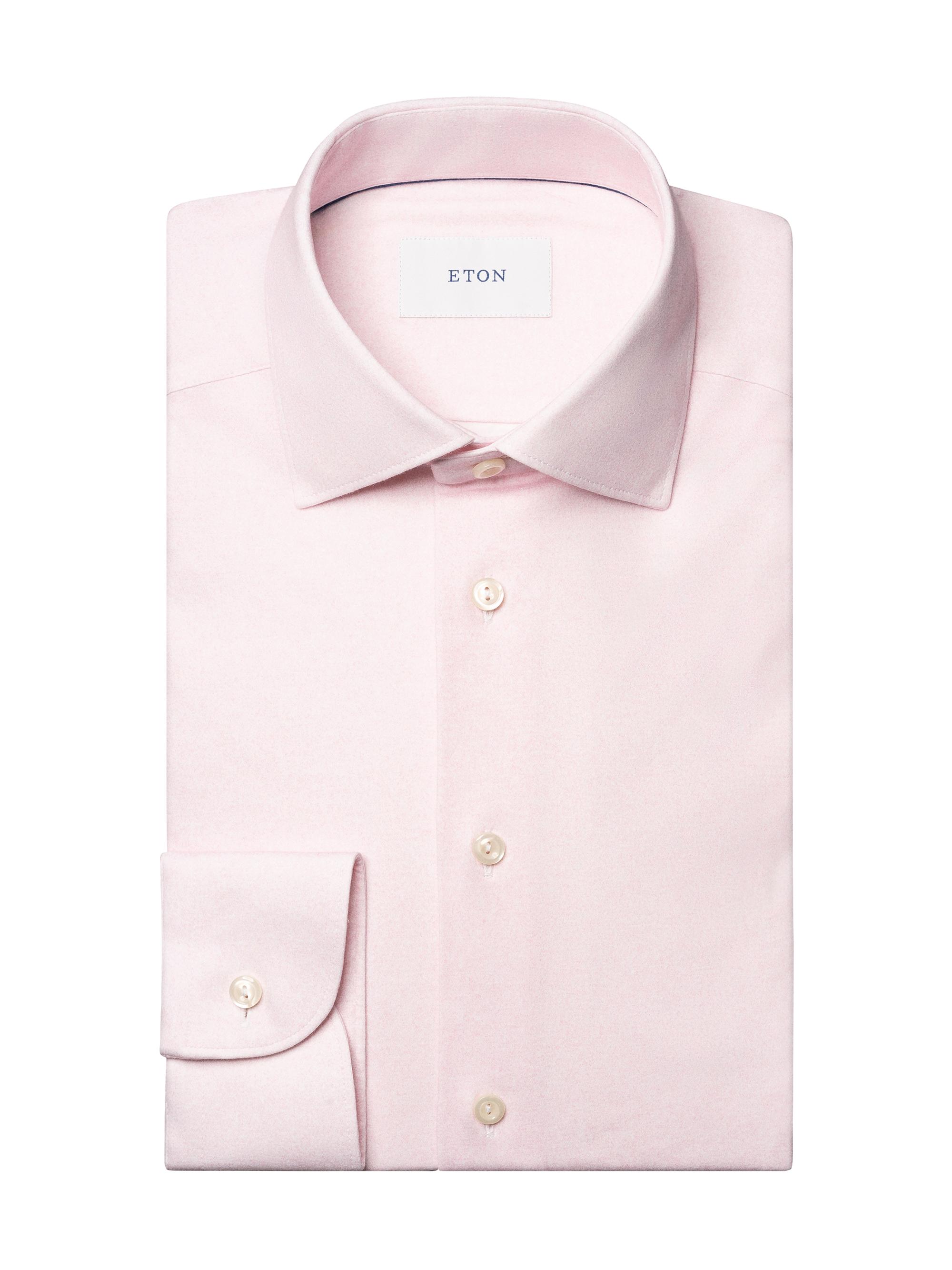 Eton Men's Slim-Fit 4Flex Stretch-Cotton Shirt - Pink