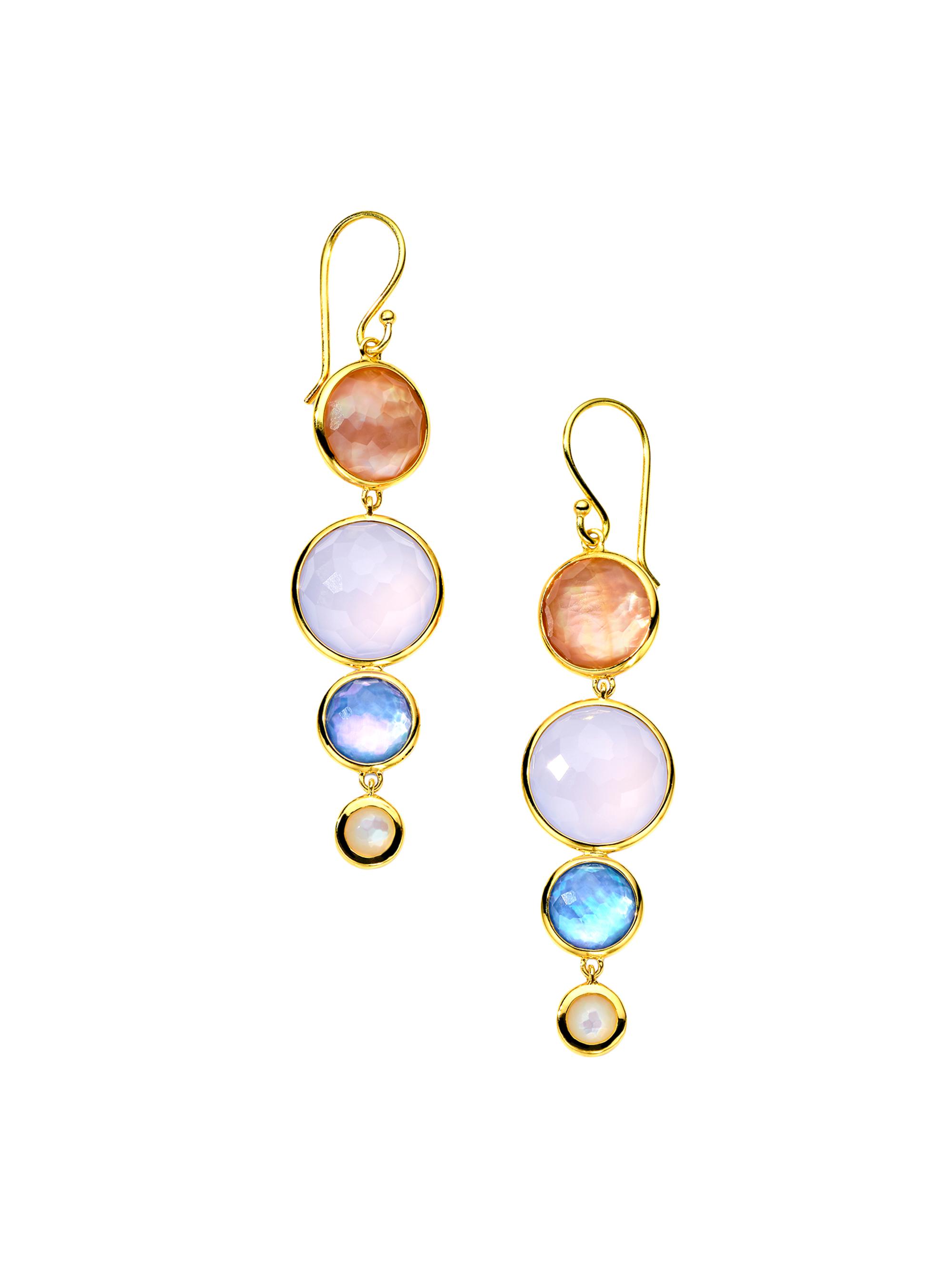 Ippolita Stardust 18K Yellow Gold, Blue Sapphire & 0.3 TCW Diamond