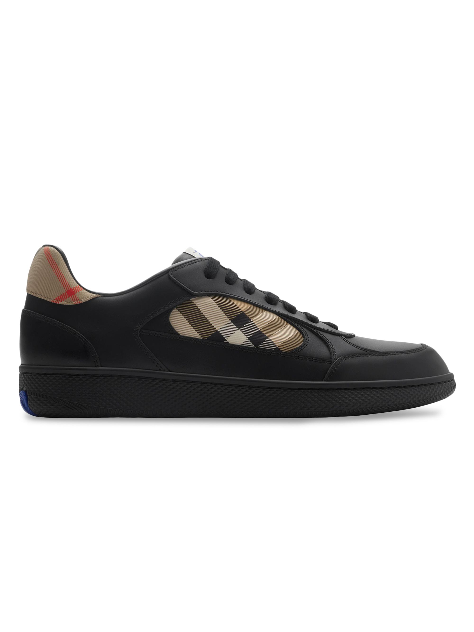 Burberry Box Knit Low-Top Sneakers | Saks Fifth Avenue