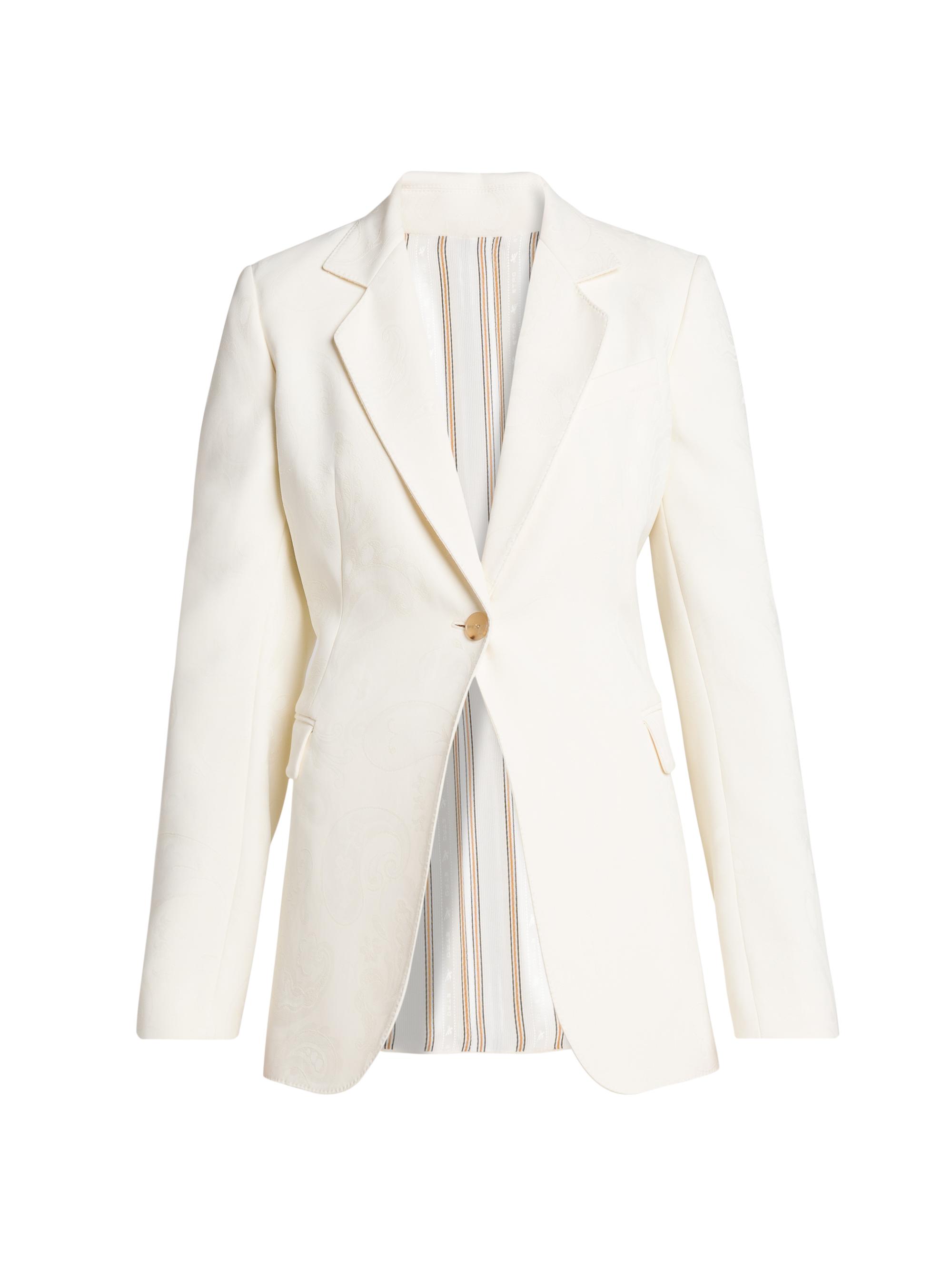 Etro Women's Twist Single-Breasted Blazer - Crema