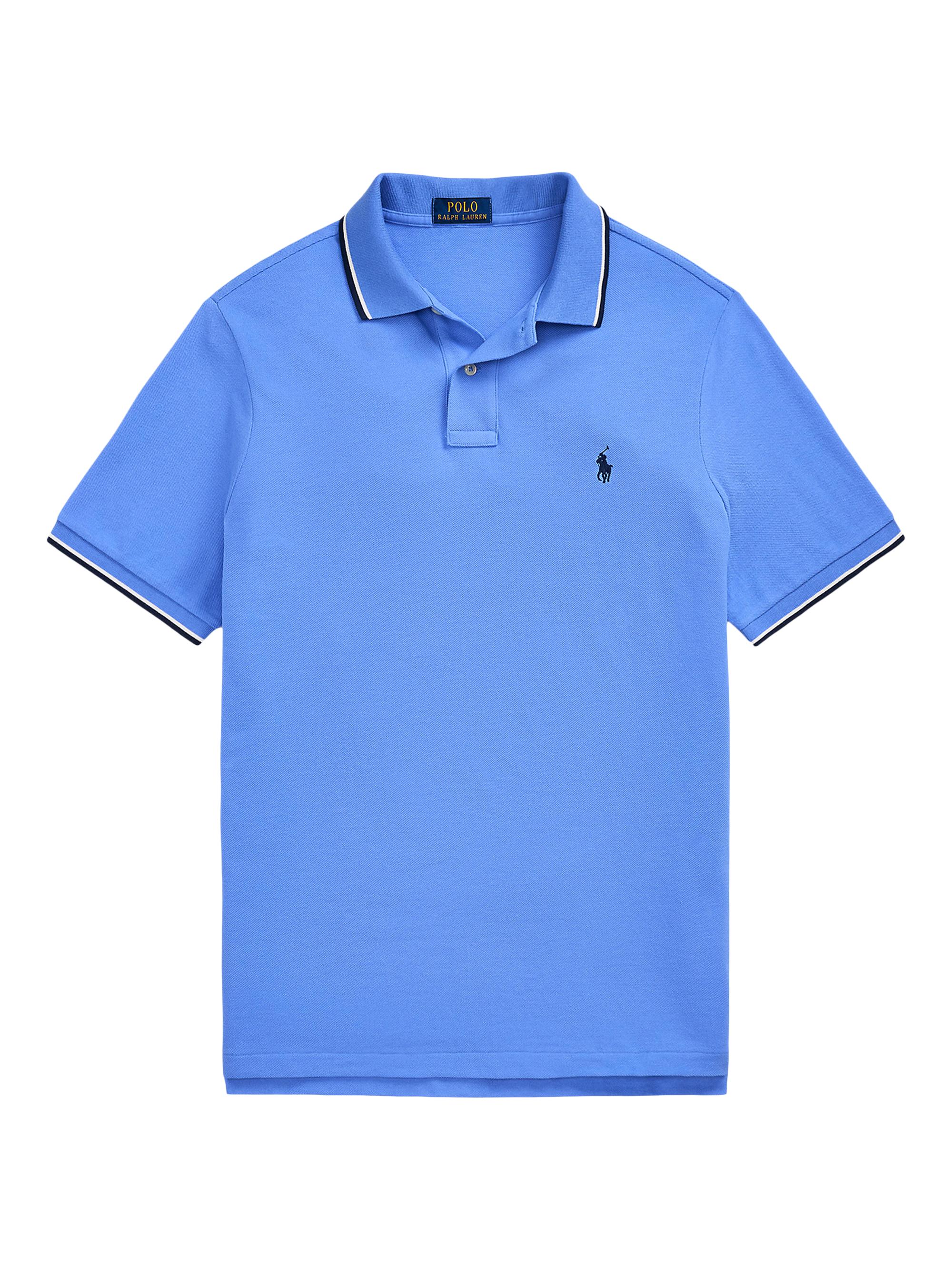 Polo Ralph Lauren Stretch-Mesh Polo Shirt | Saks Fifth Avenue