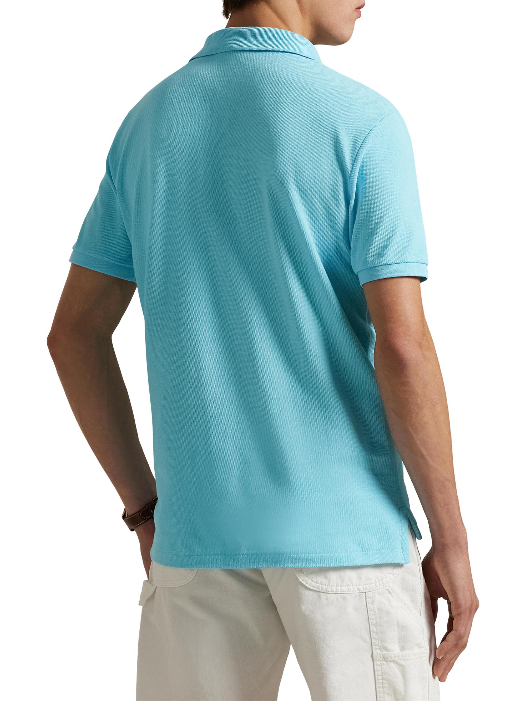 Polo Ralph Lauren Custom-Slim-Fit Mesh Polo Shirt | Saks Fifth Avenue