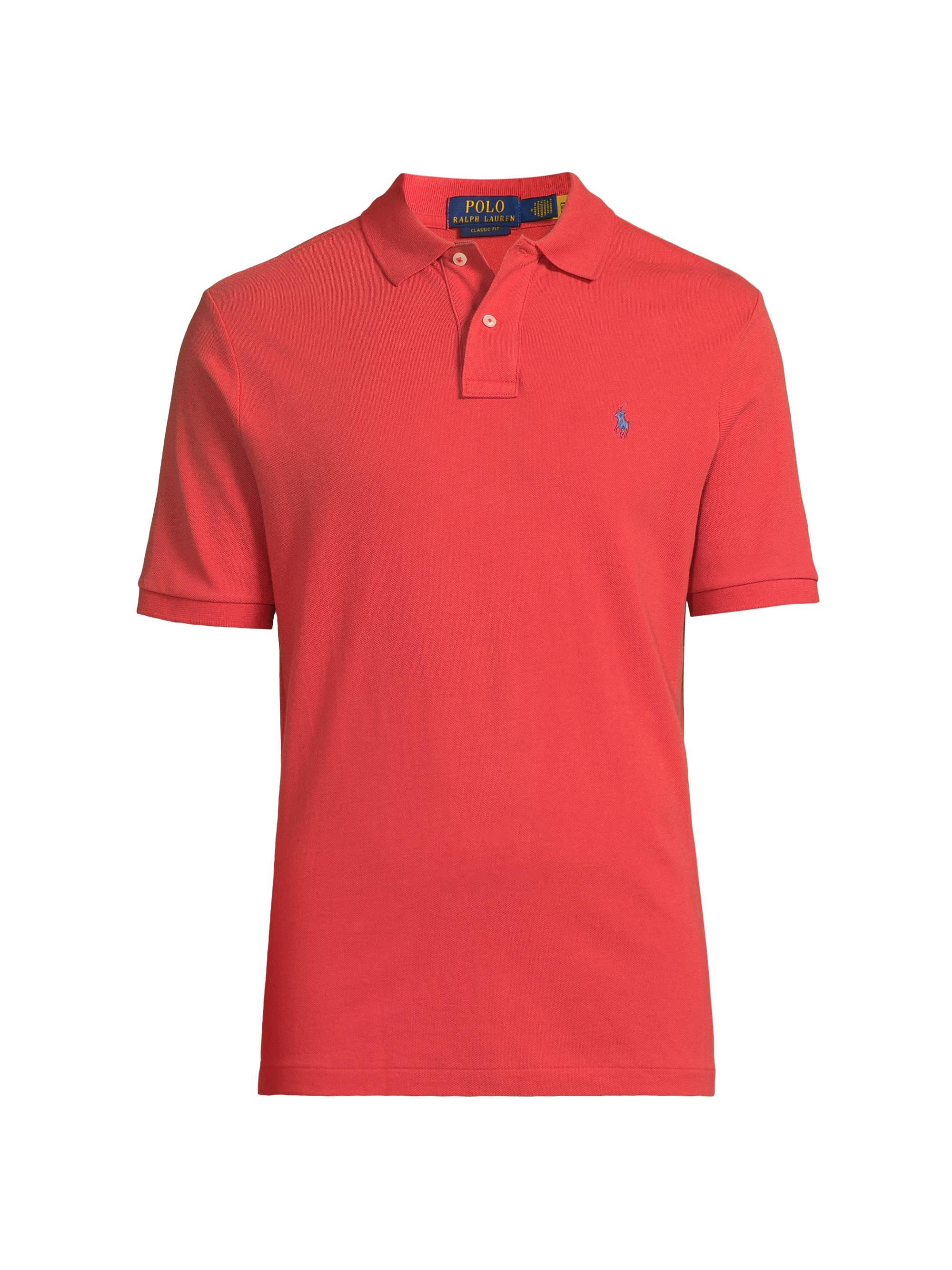Polo Ralph Lauren Men's Classic-Fit Mesh Polo Shirt - Spring Red