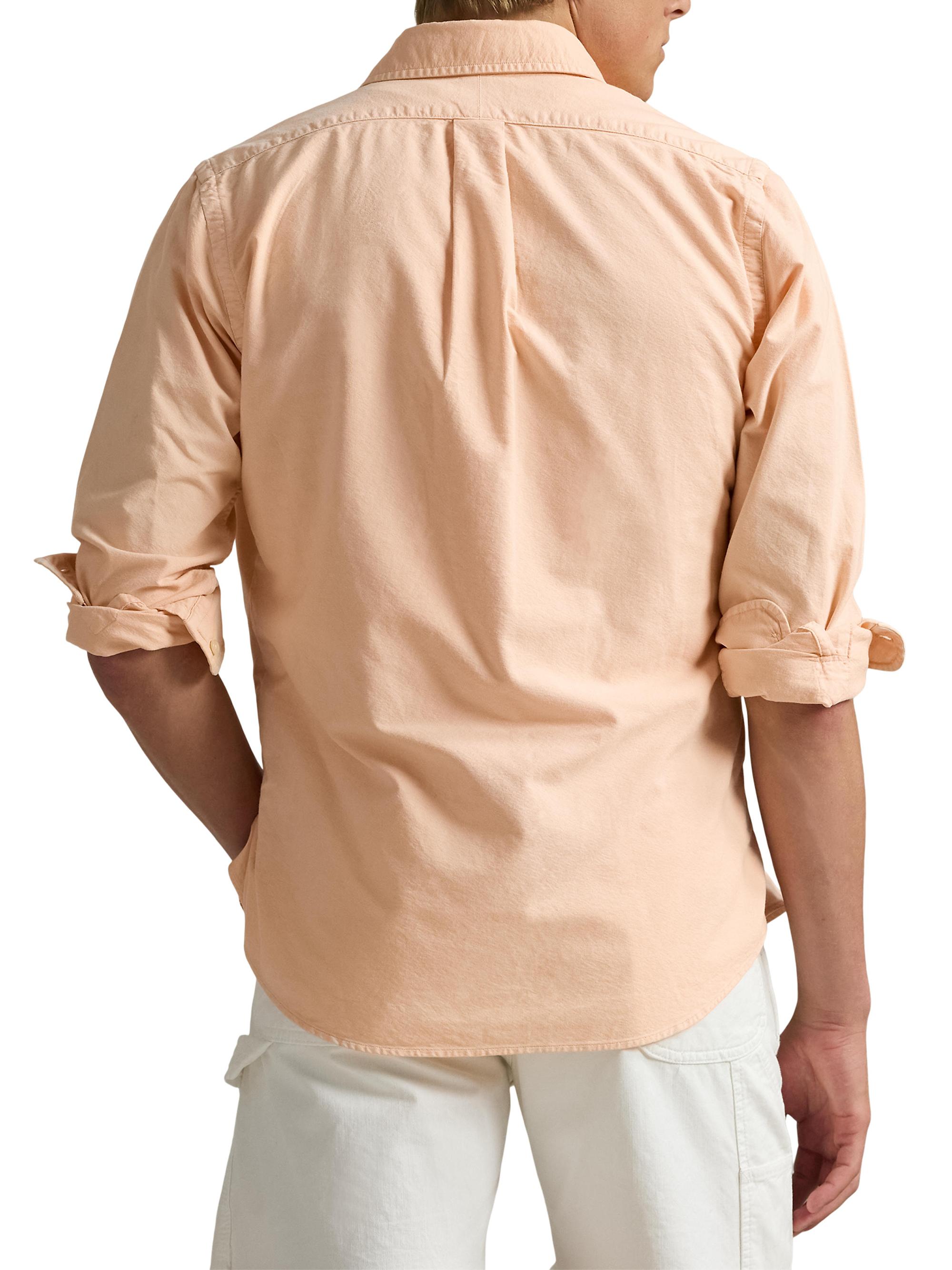 Polo Ralph Lauren Classic-Fit Mineral-Dyed Oxford Shirt | Saks