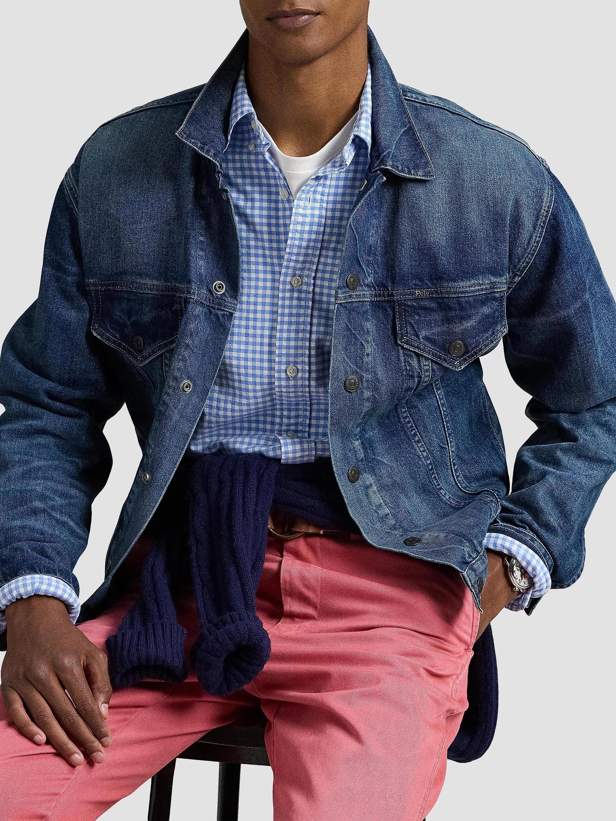健康・医学 Ralph Polo Ralph Lauren Logo-Embroidered Gingham Cotton Oxford Shirt