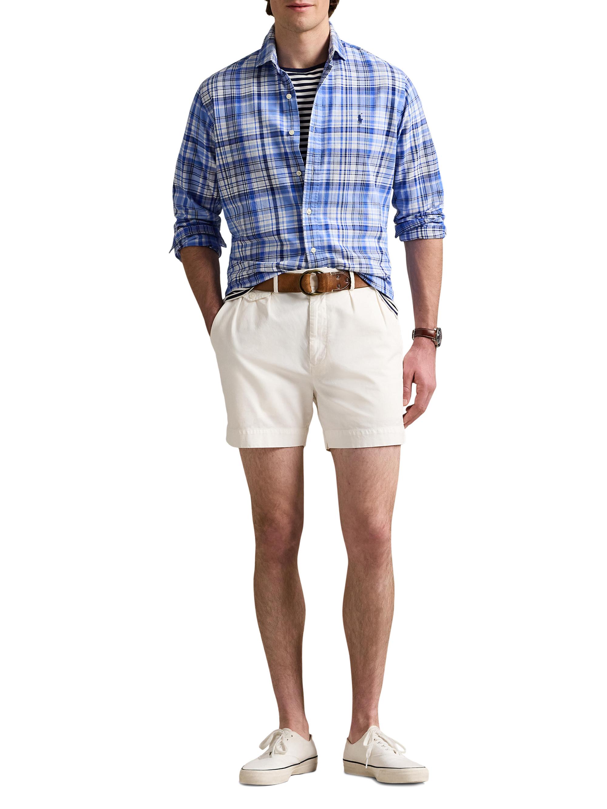 Polo Ralph Lauren Classic-Fit Plaid Oxford Shirt | Saks Fifth Avenue