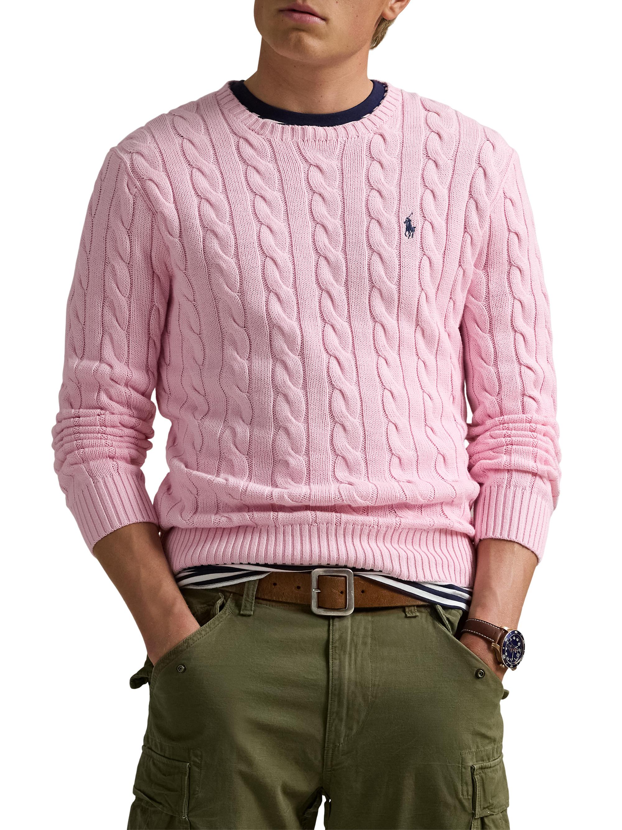 Polo Ralph Lauren Cable-Knit Cotton Sweater | Saks Fifth Avenue