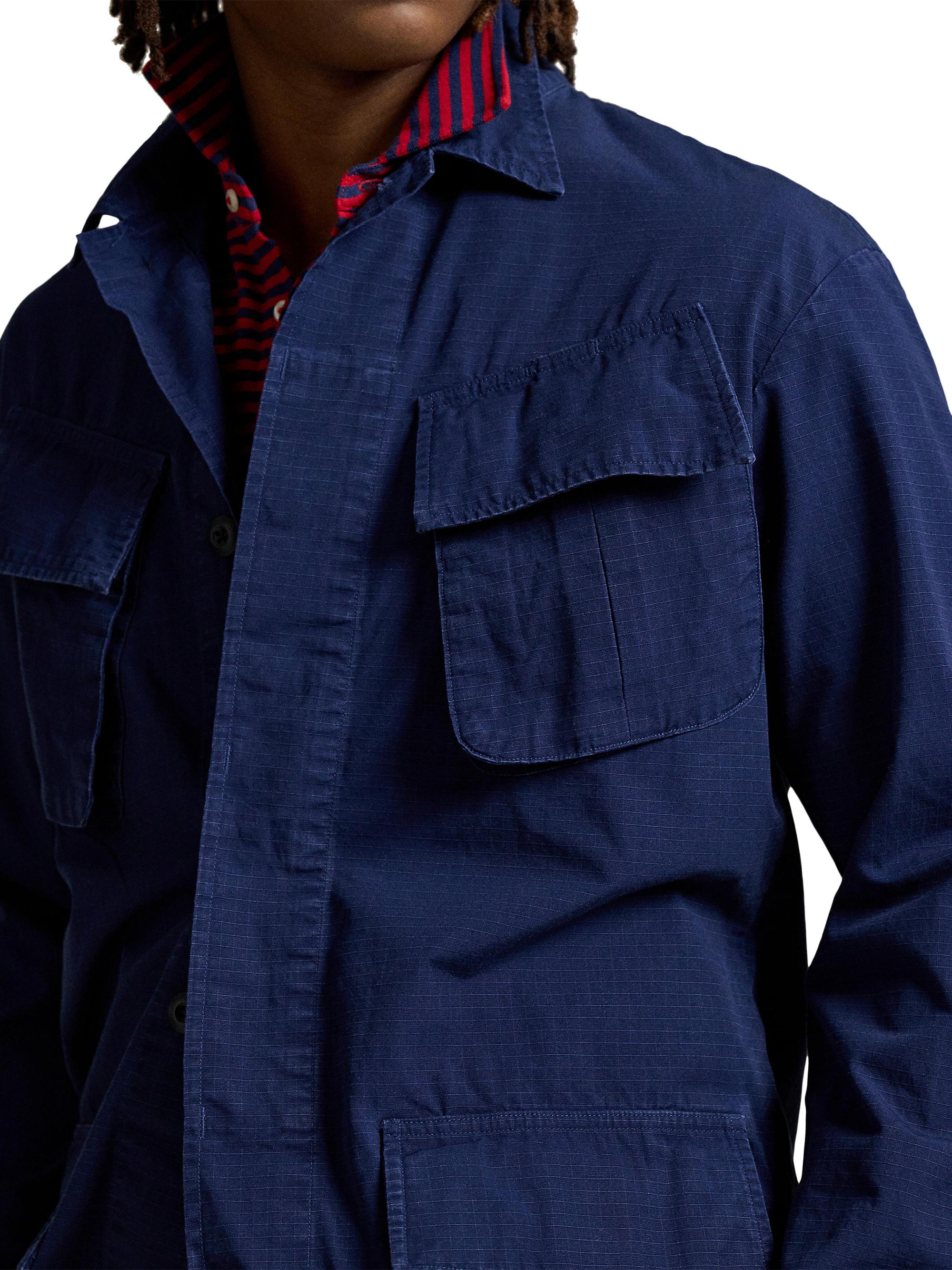 Polo Ralph Lauren Ripstop Utility Overshirt Saks Fifth Avenue