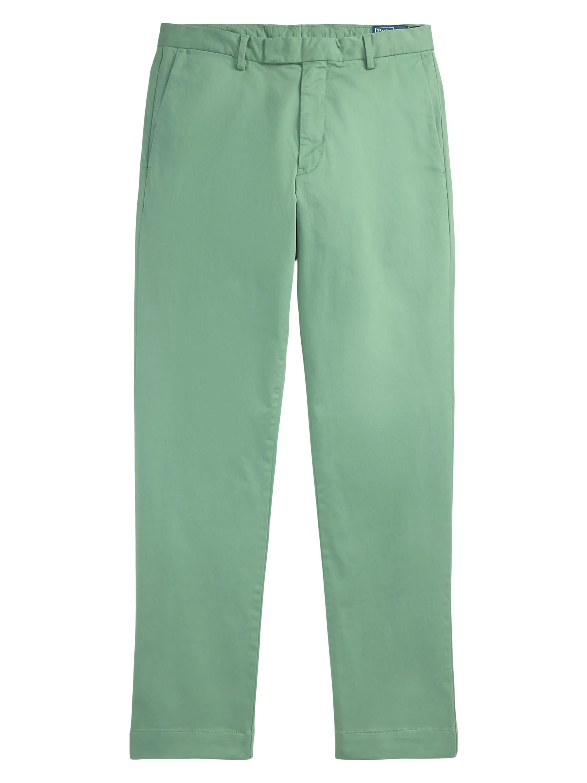 Polo Ralph Lauren Men's Jarrett Stretch-Slim-Fit Sateen Pants - Faded Mint
