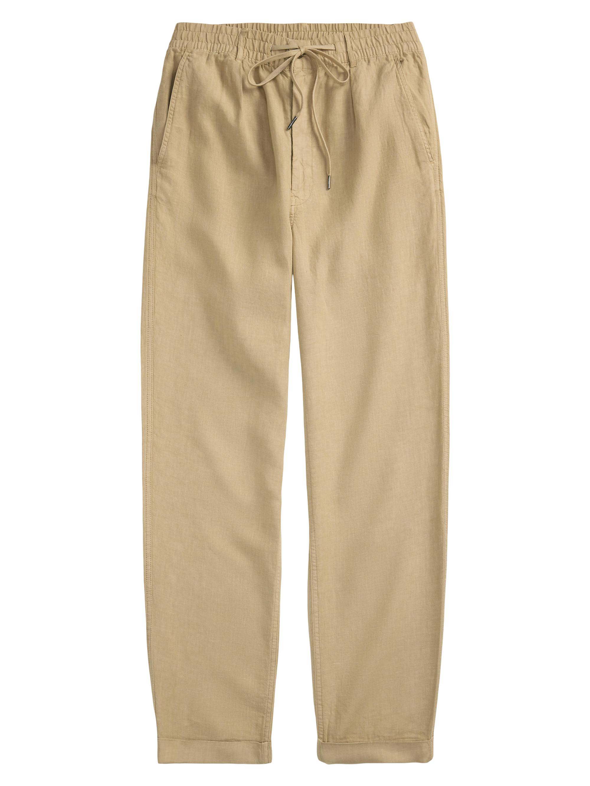 Polo Ralph Lauren Relaxed-Fit Linen-Cotton Pants | Saks Fifth Avenue