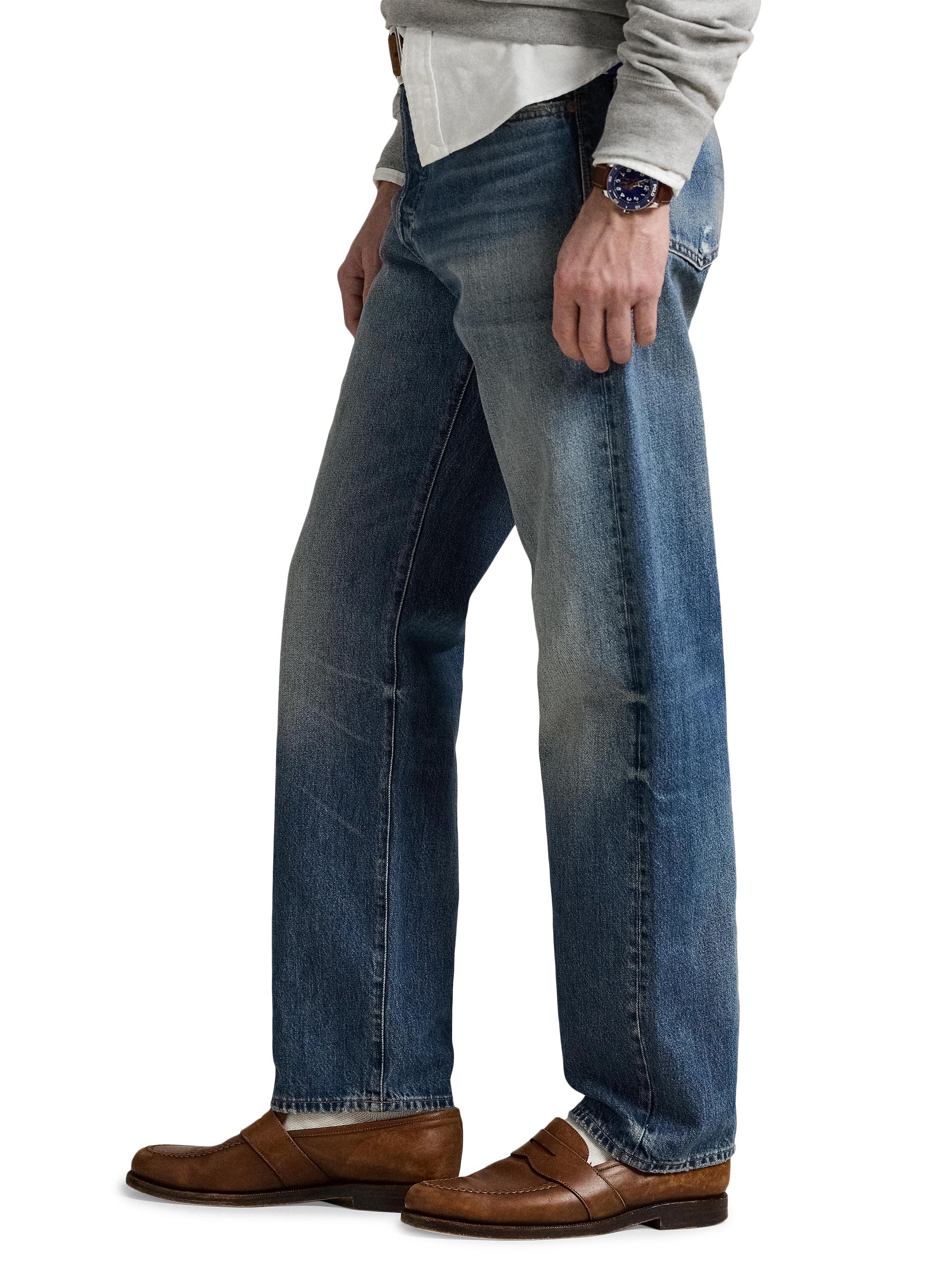 Polo Ralph Lauren Heritage Distressed Straight Jeans | Saks Fifth