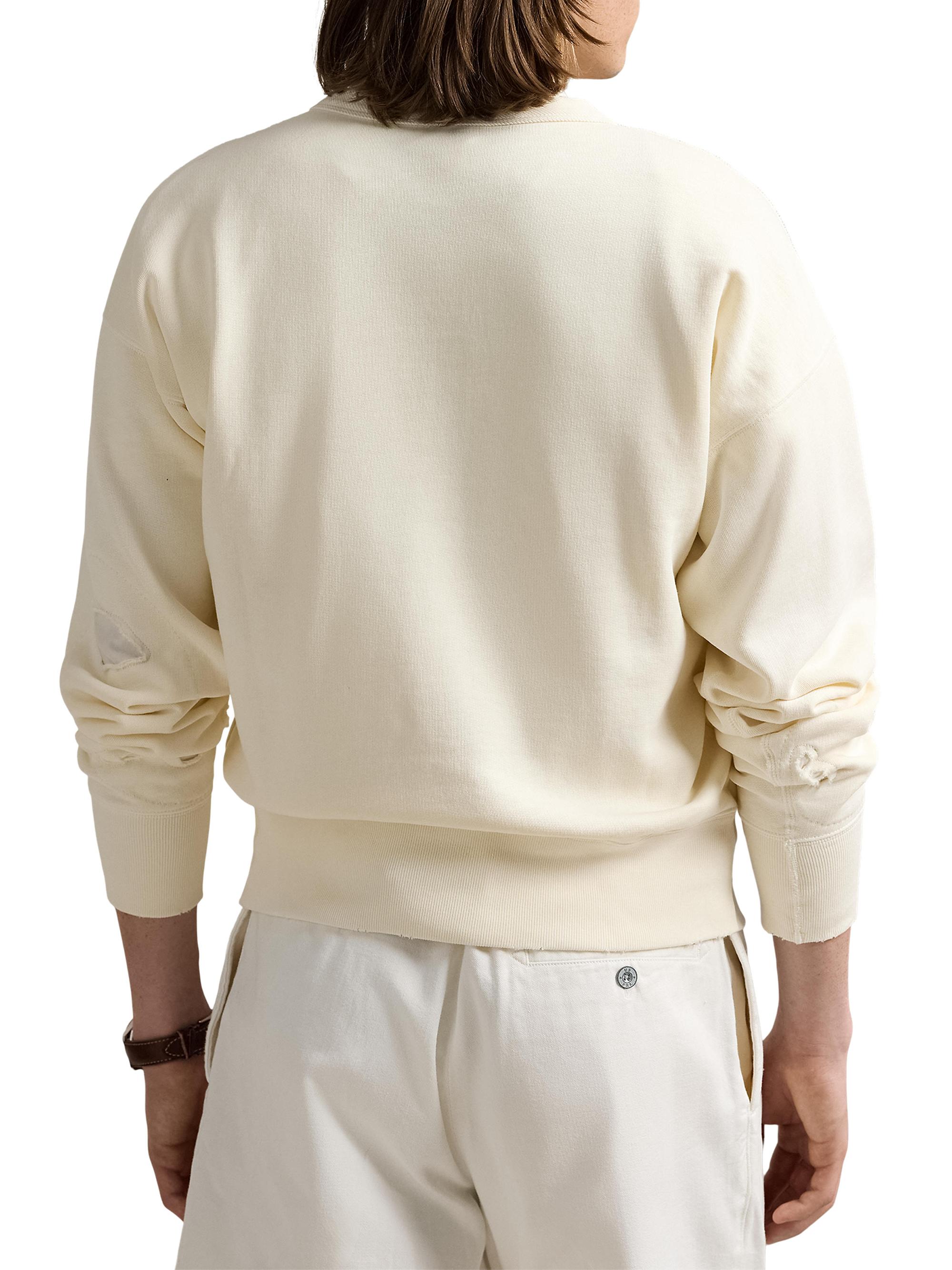 Fleece Pocket Crewneck Sweatshirt