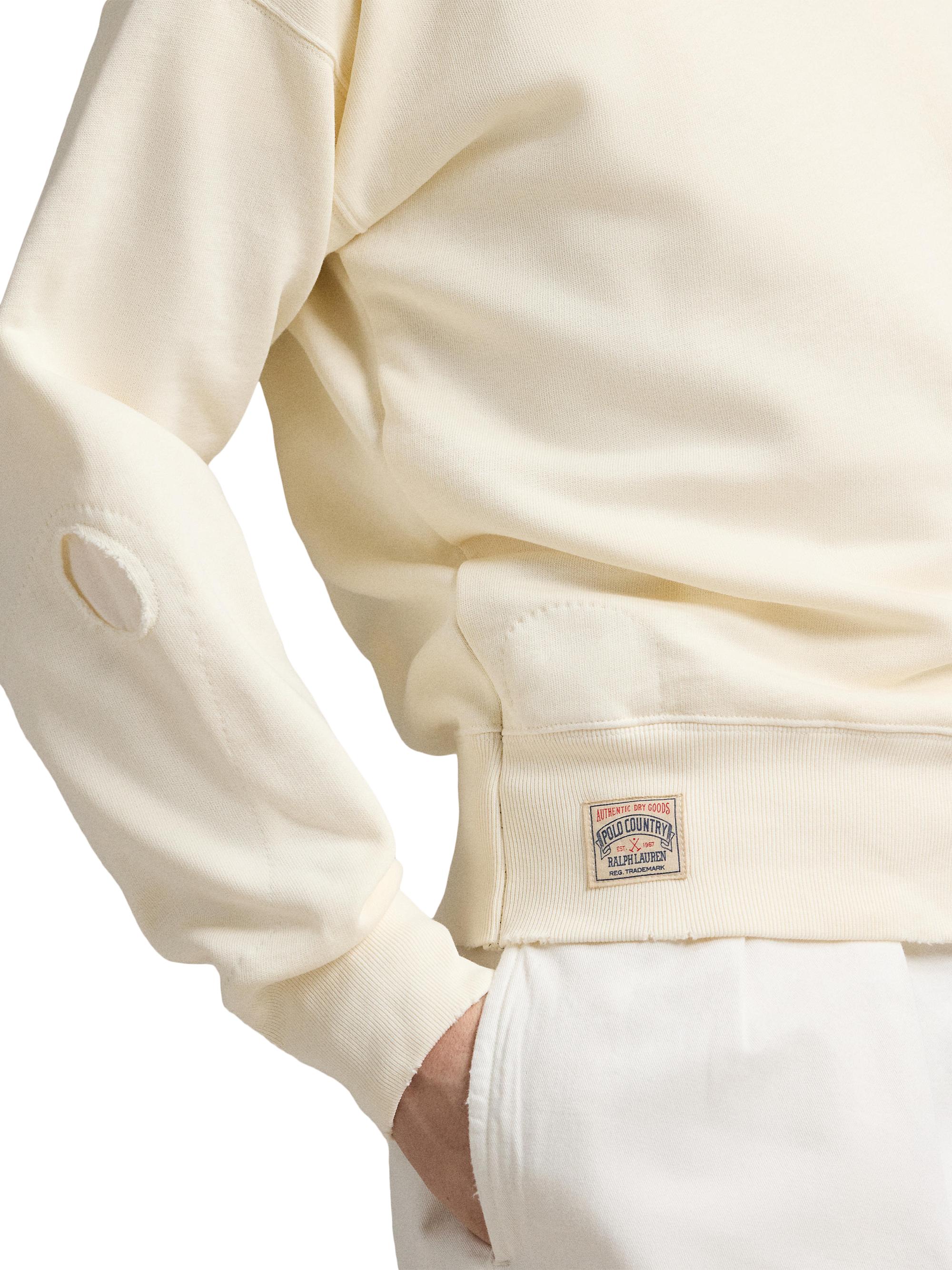 Fleece Pocket Crewneck Sweatshirt