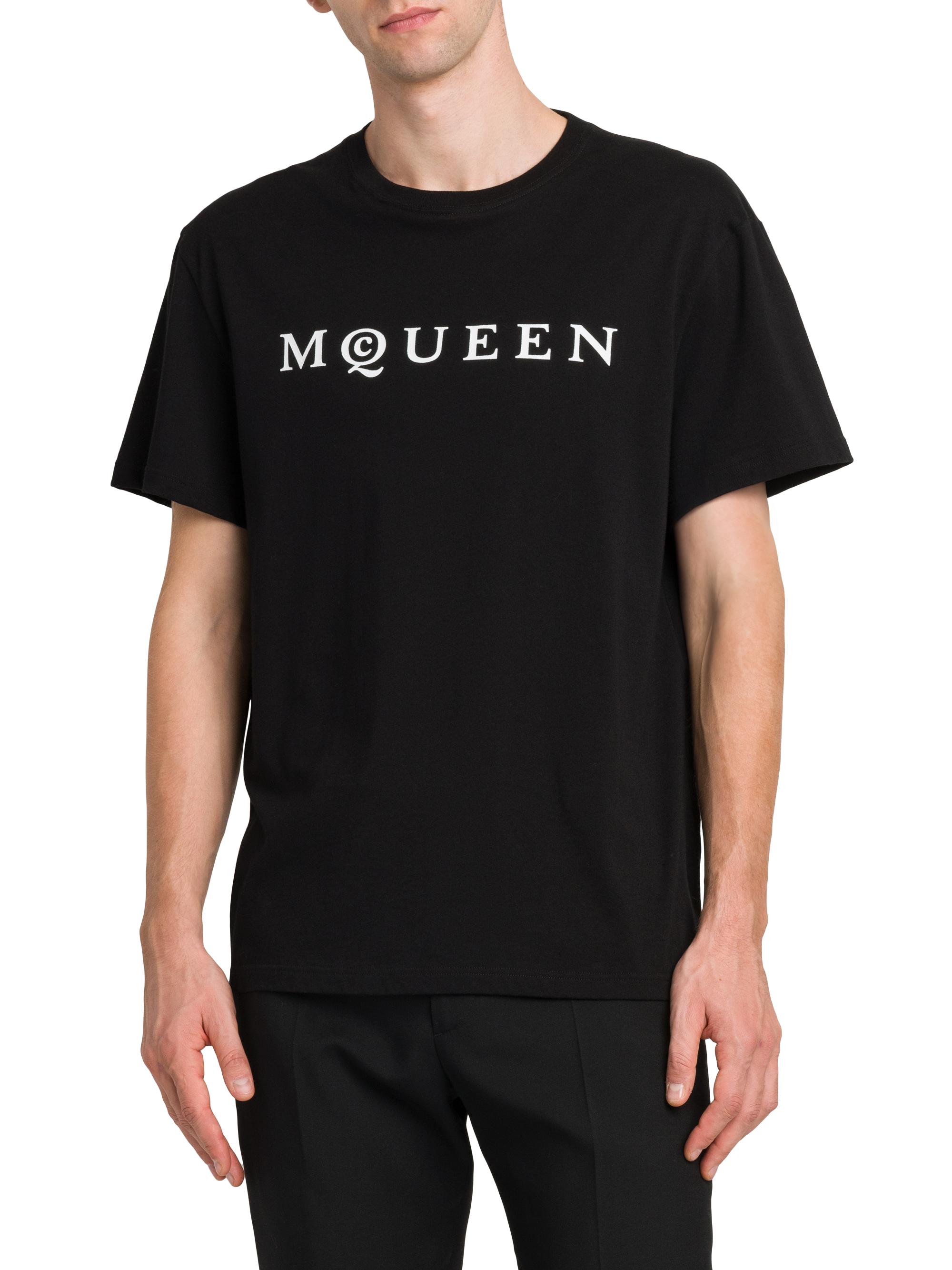 Logo Cotton Crewneck T-Shirt