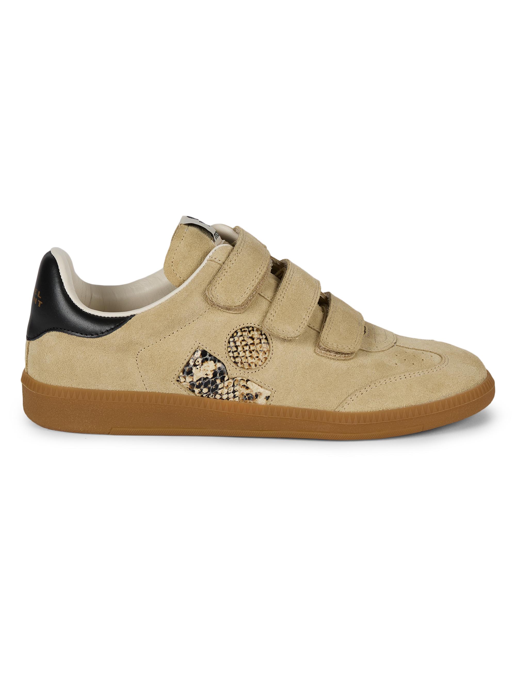 Isabel Marant Women's Beth Suede Sneakers - Beige