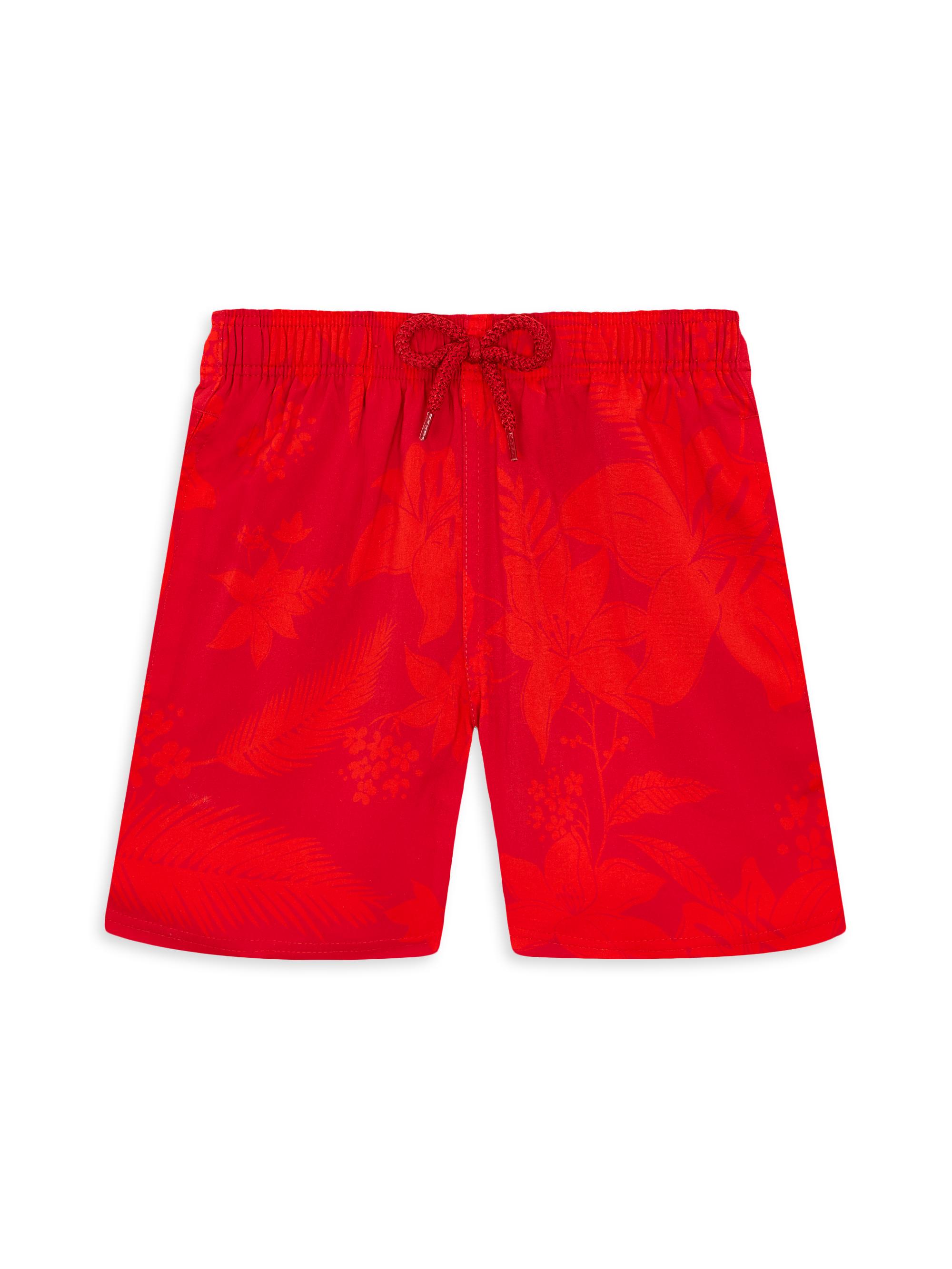 Vilebrequin Baby Boy's, Little Boy's & Boy's Flower Power Swim Shorts - Lipstick