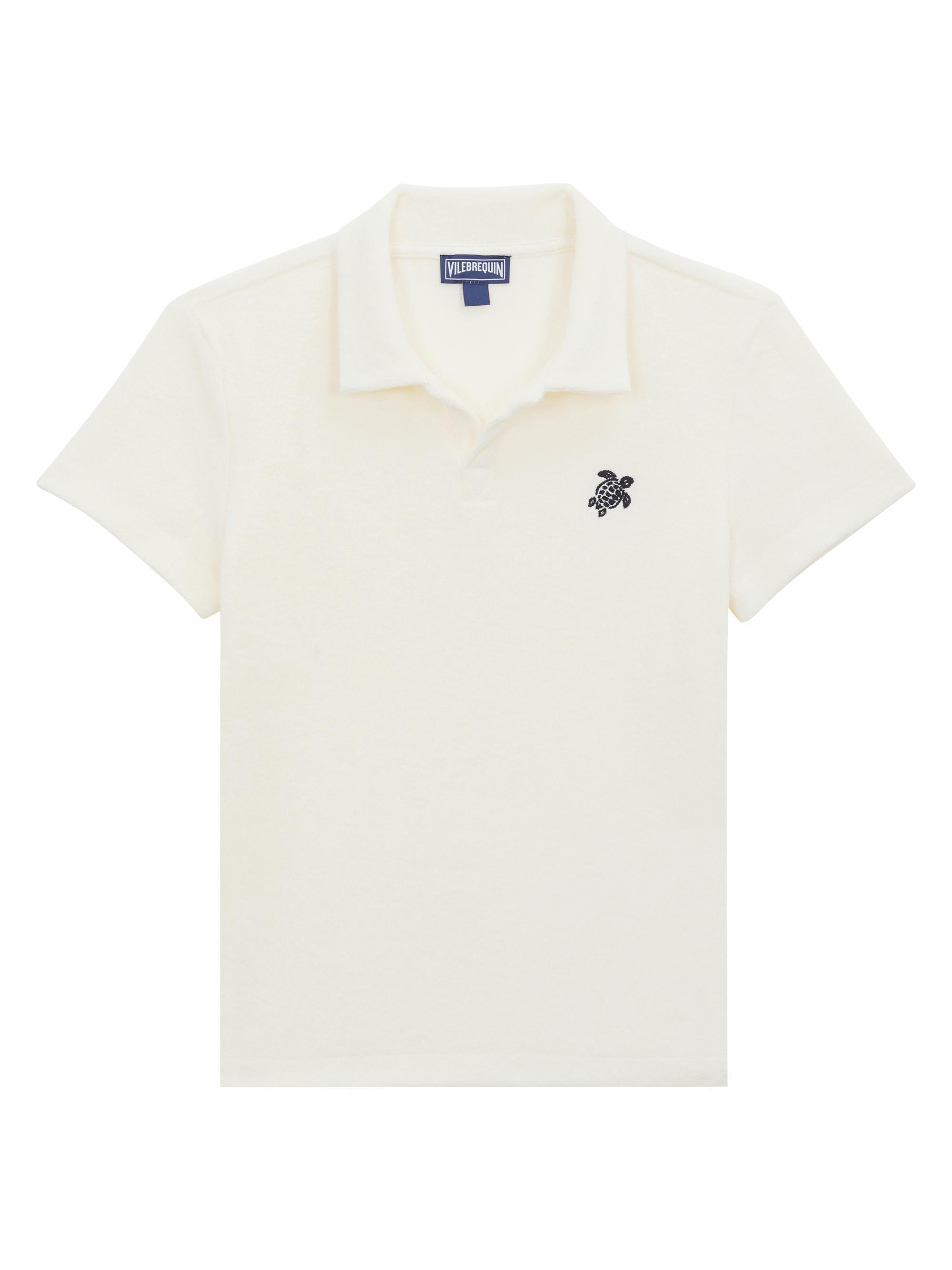 Vilebrequin Baby Boy's, Little Boy's & Boy's Terry Cloth Polo Shirt - Navy Blue Marine