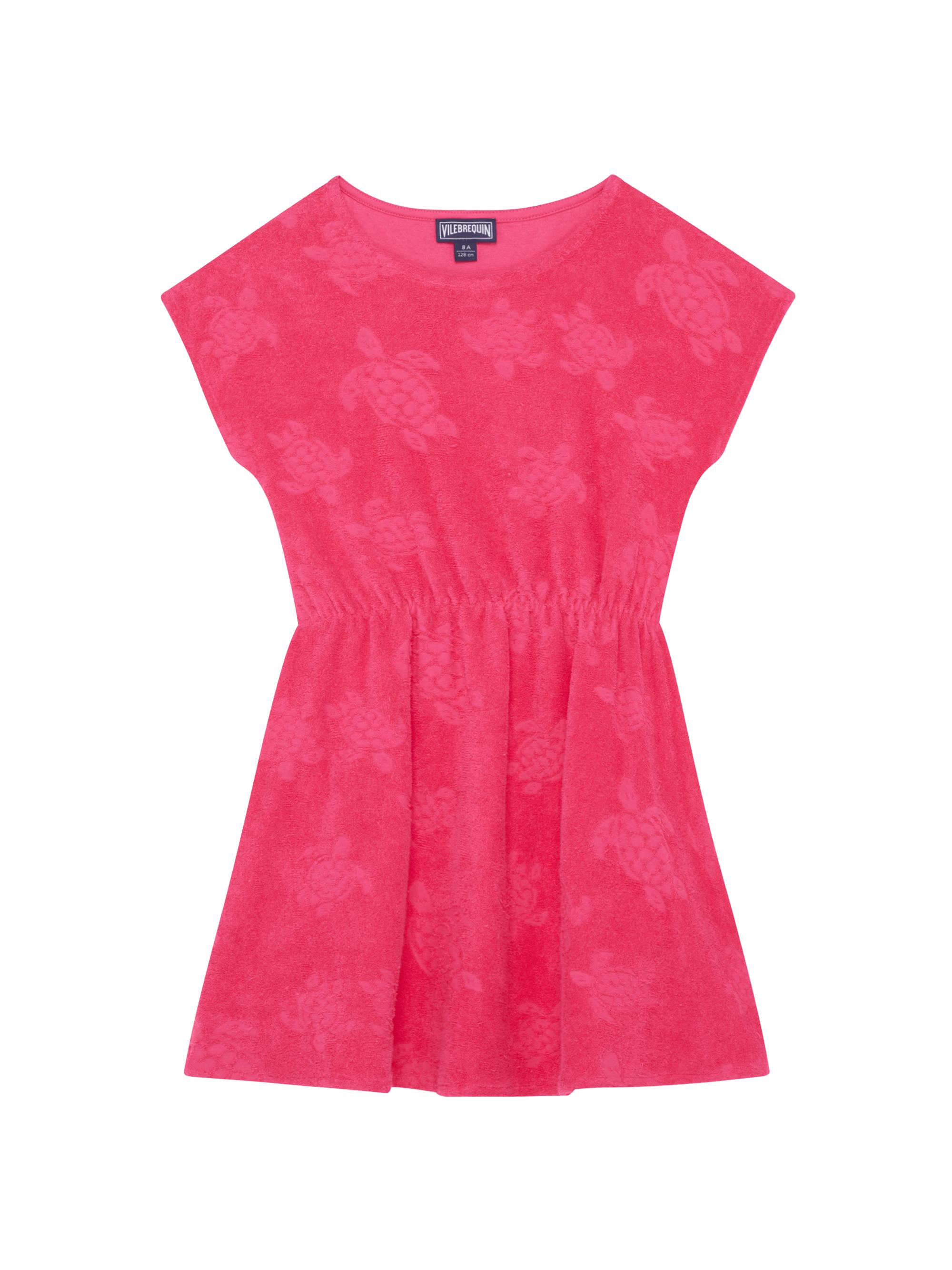 Vilebrequin Baby Girl's, Little Girl's & Girl's Ronde Des Tortues Terry Dress - Bougainvillea