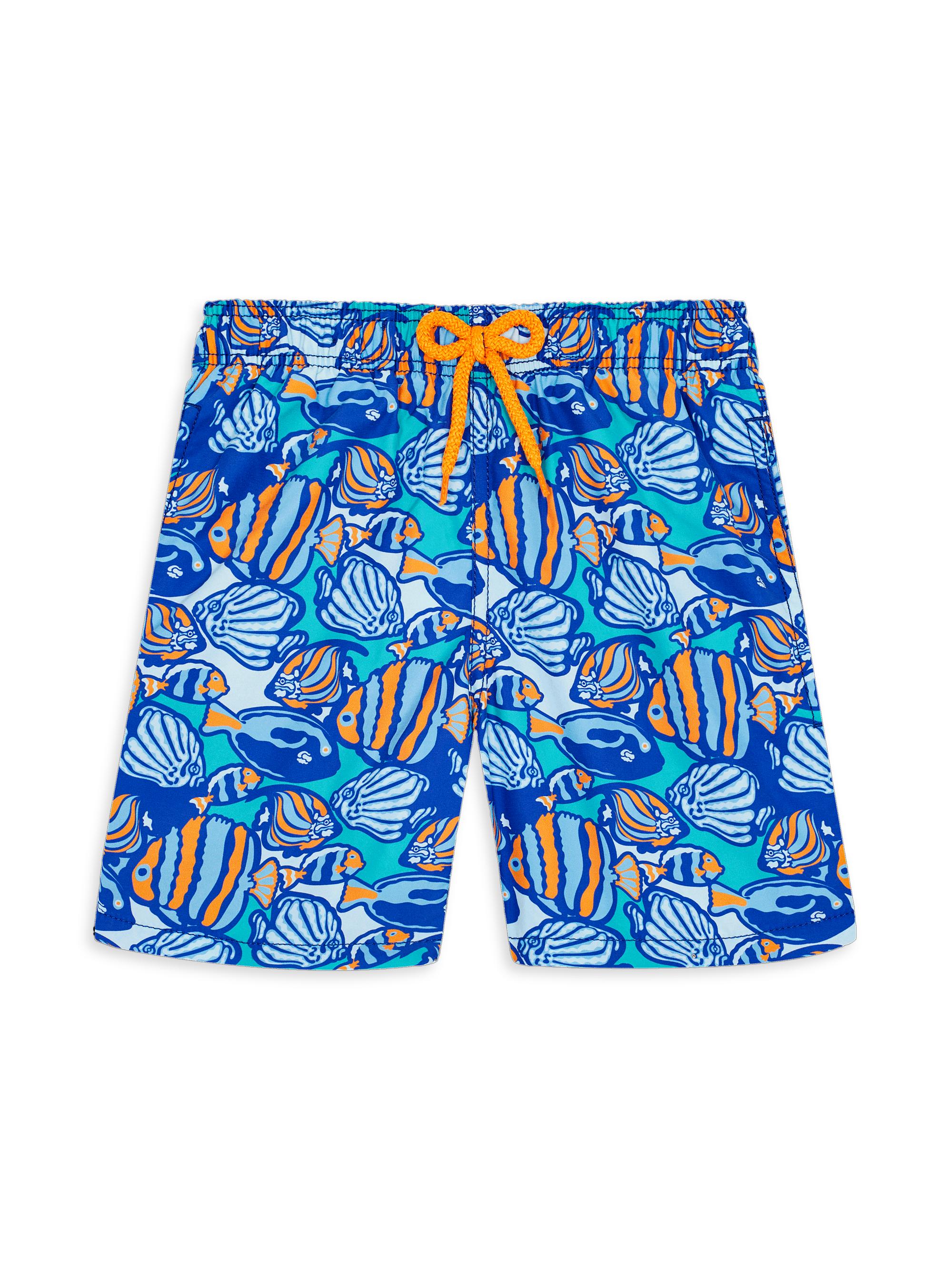 ドラクロワ【PETIT GARCON EN BLEU】 リトグラフ Vilebrequin Little Boy's & Boy's Crab 'N' Shrimp Swim Trunks