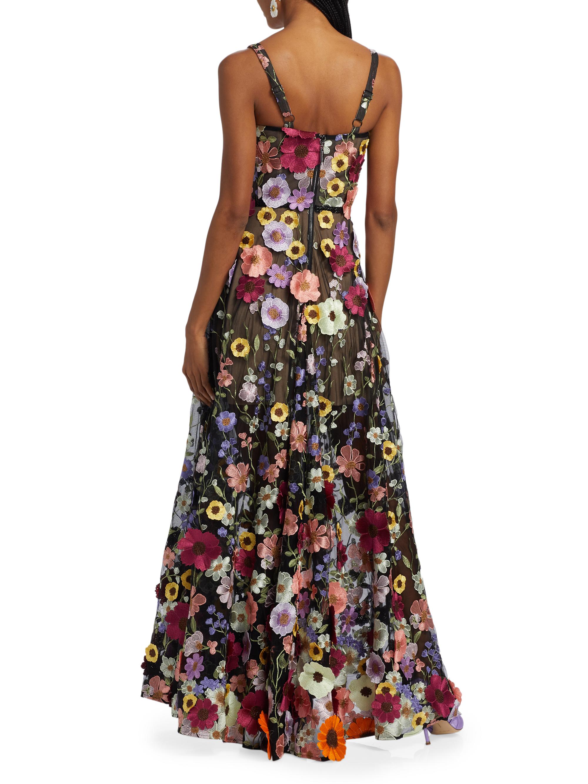 Bronx Banco Jasmine Multi Floral Maxi Dress | Saks Fifth Avenue